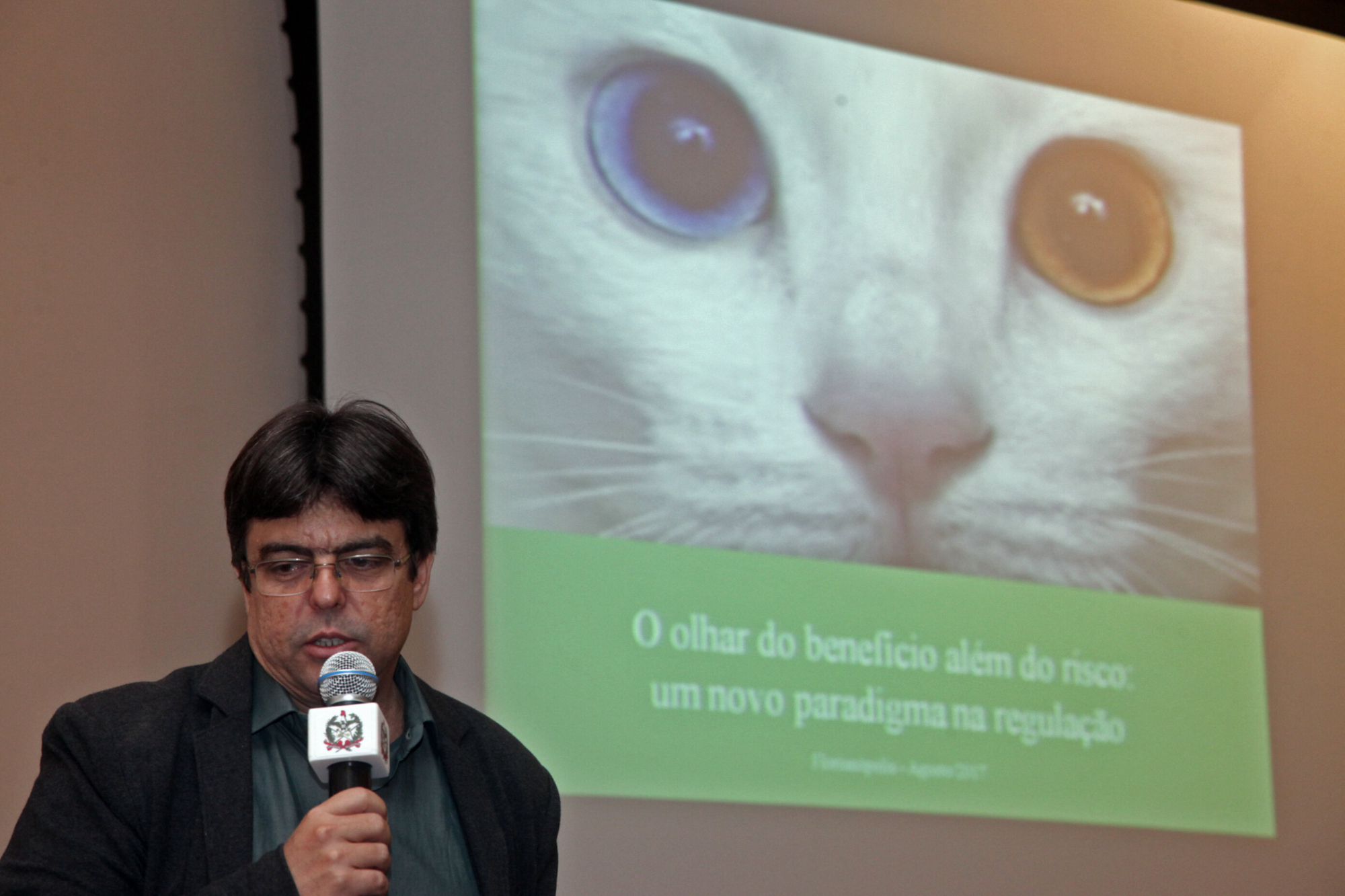 Marcus Vinicius Navarro ministrou a palestra “O Olhar do Benefício além do Risco: Um Novo Paradigma da Regulação