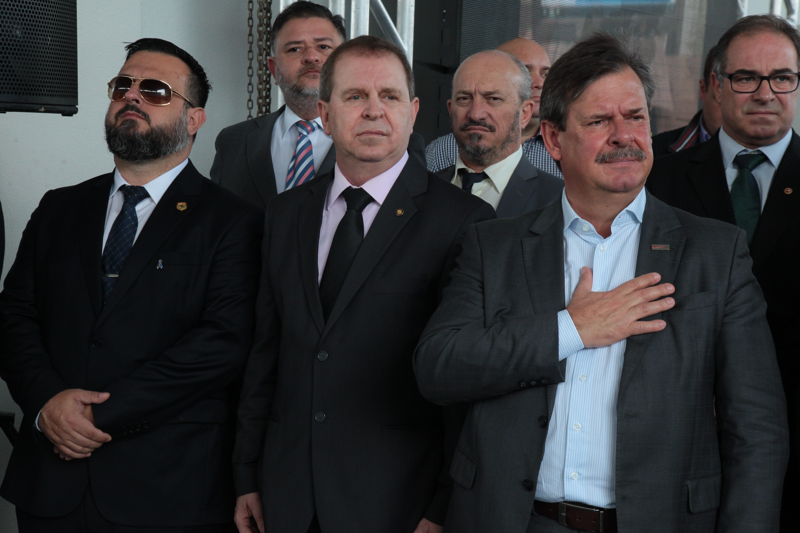 Inauguração do Centro Administrativo da Secretaria de Segurança Pública de SC.