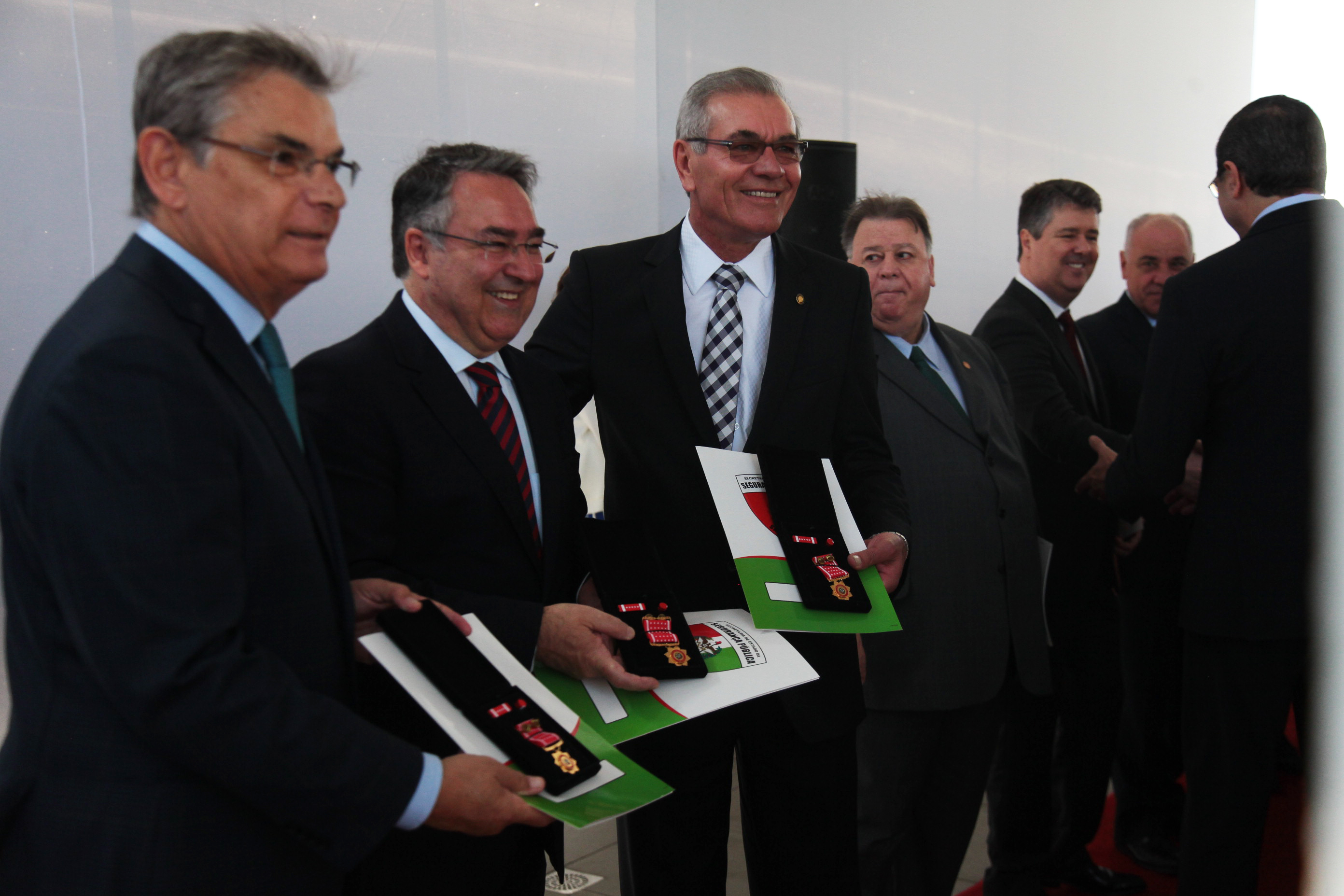 Inauguração do Centro Administrativo da Secretaria de Segurança Pública de SC.
