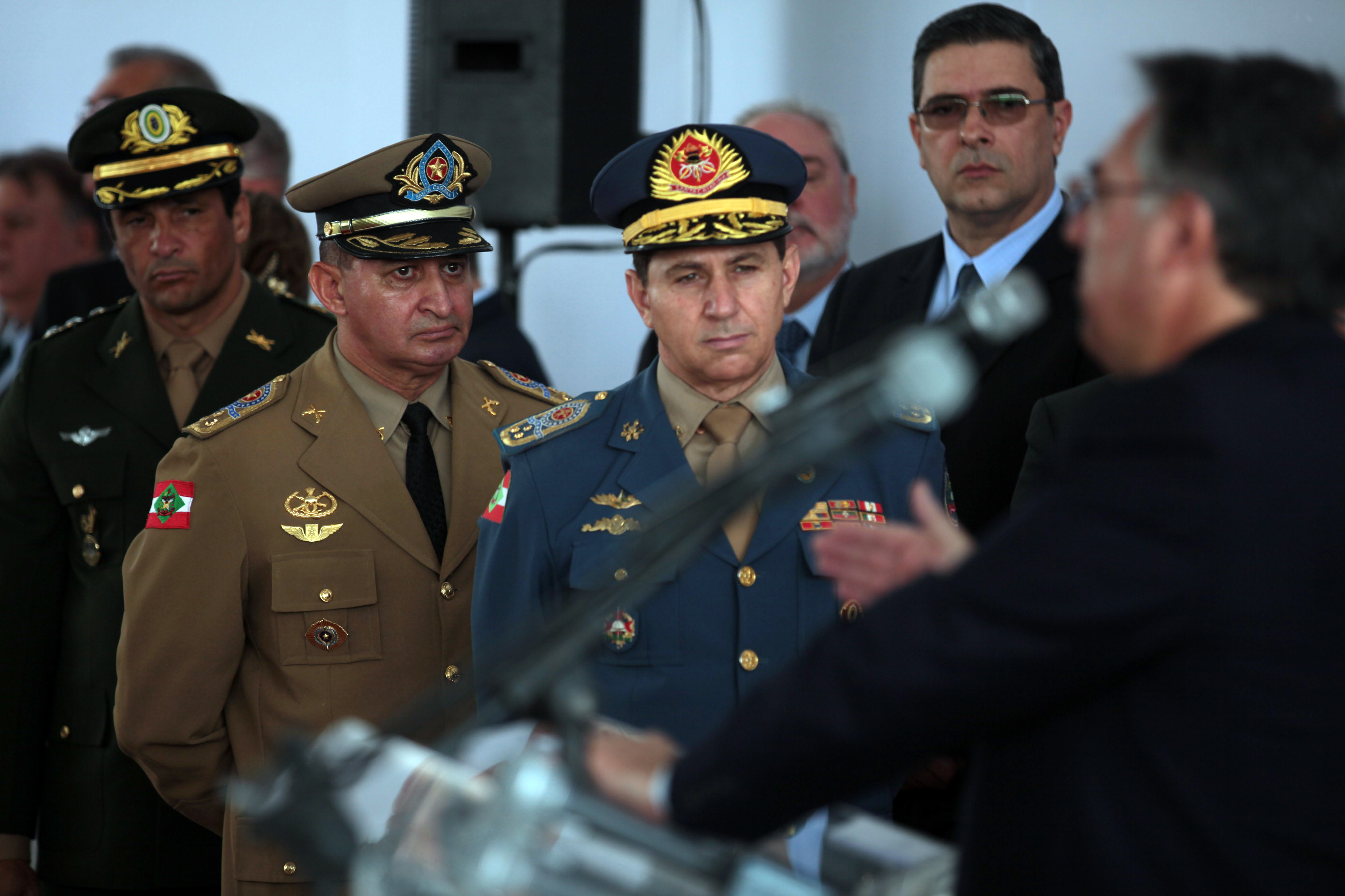 Inauguração do Centro Administrativo da Secretaria de Segurança Pública de SC.