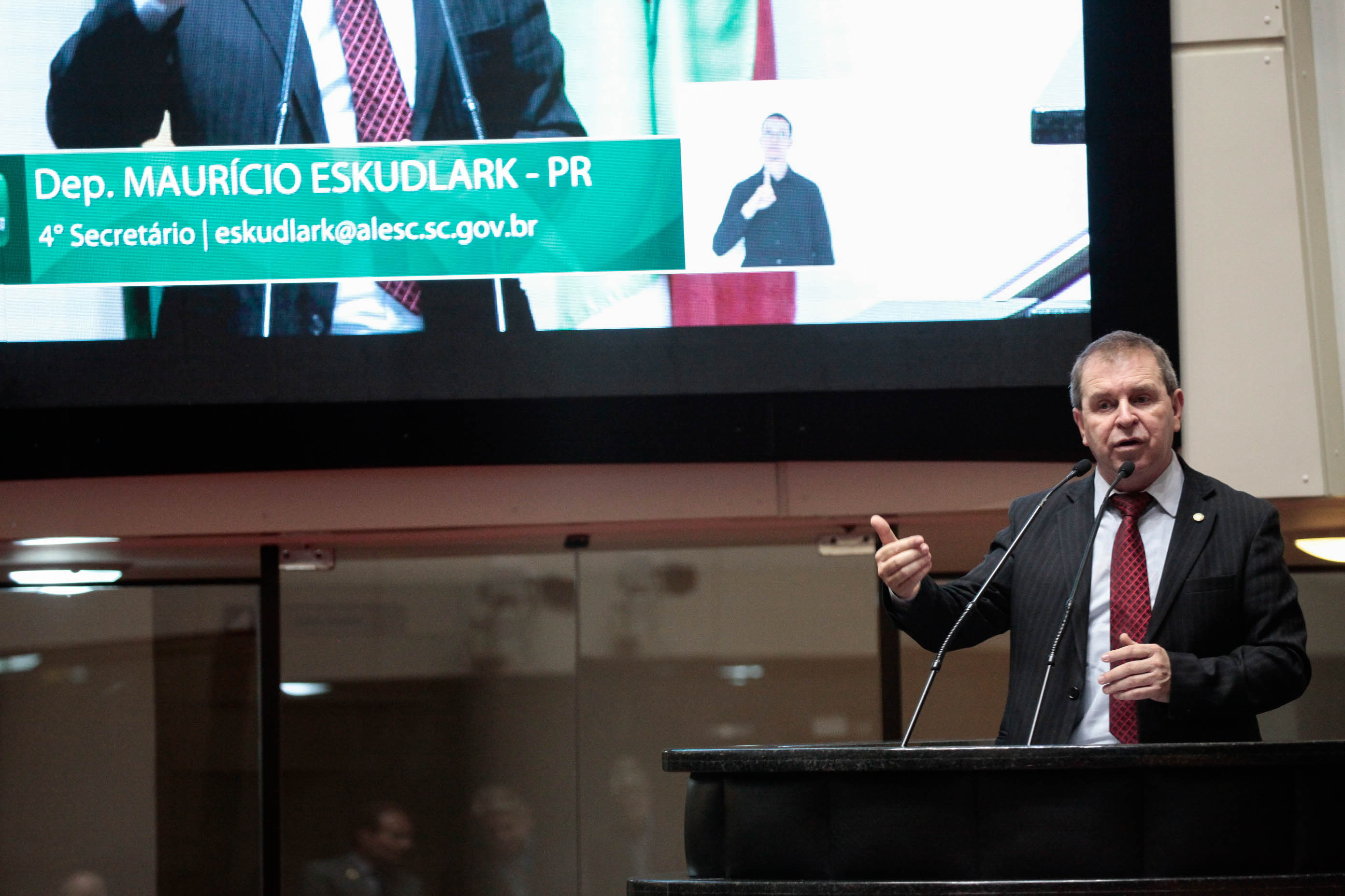 Deputado Maurício Eskudlark (PR). Sessão Ordinária.