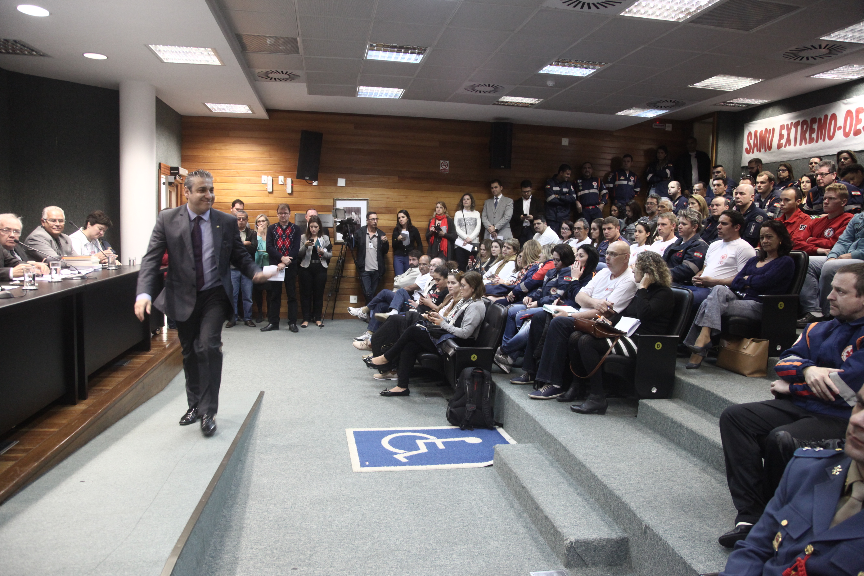Audiência Pública Sobre Situação do SAMU/SC.