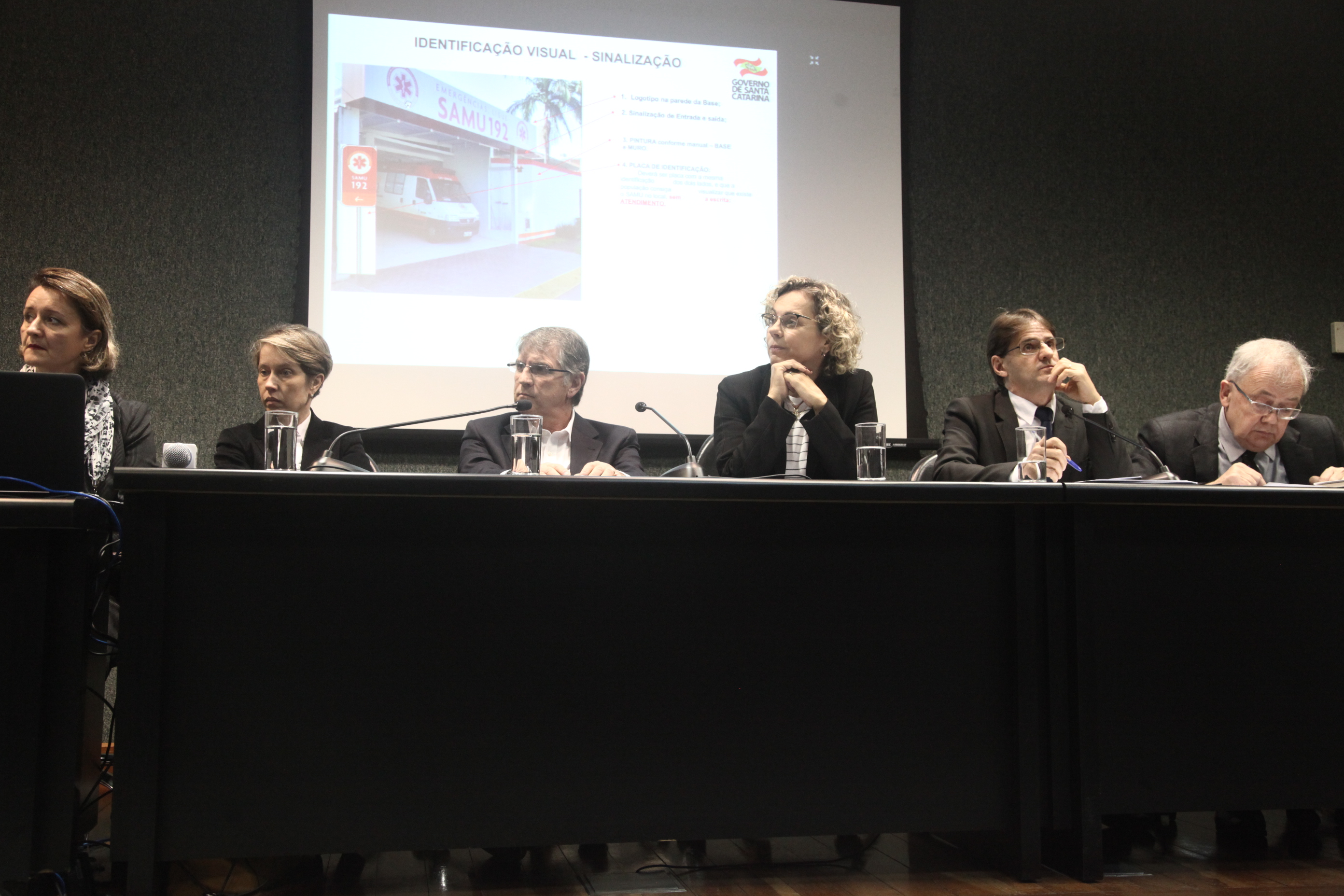 Audiência Pública Sobre Situação do SAMU/SC.