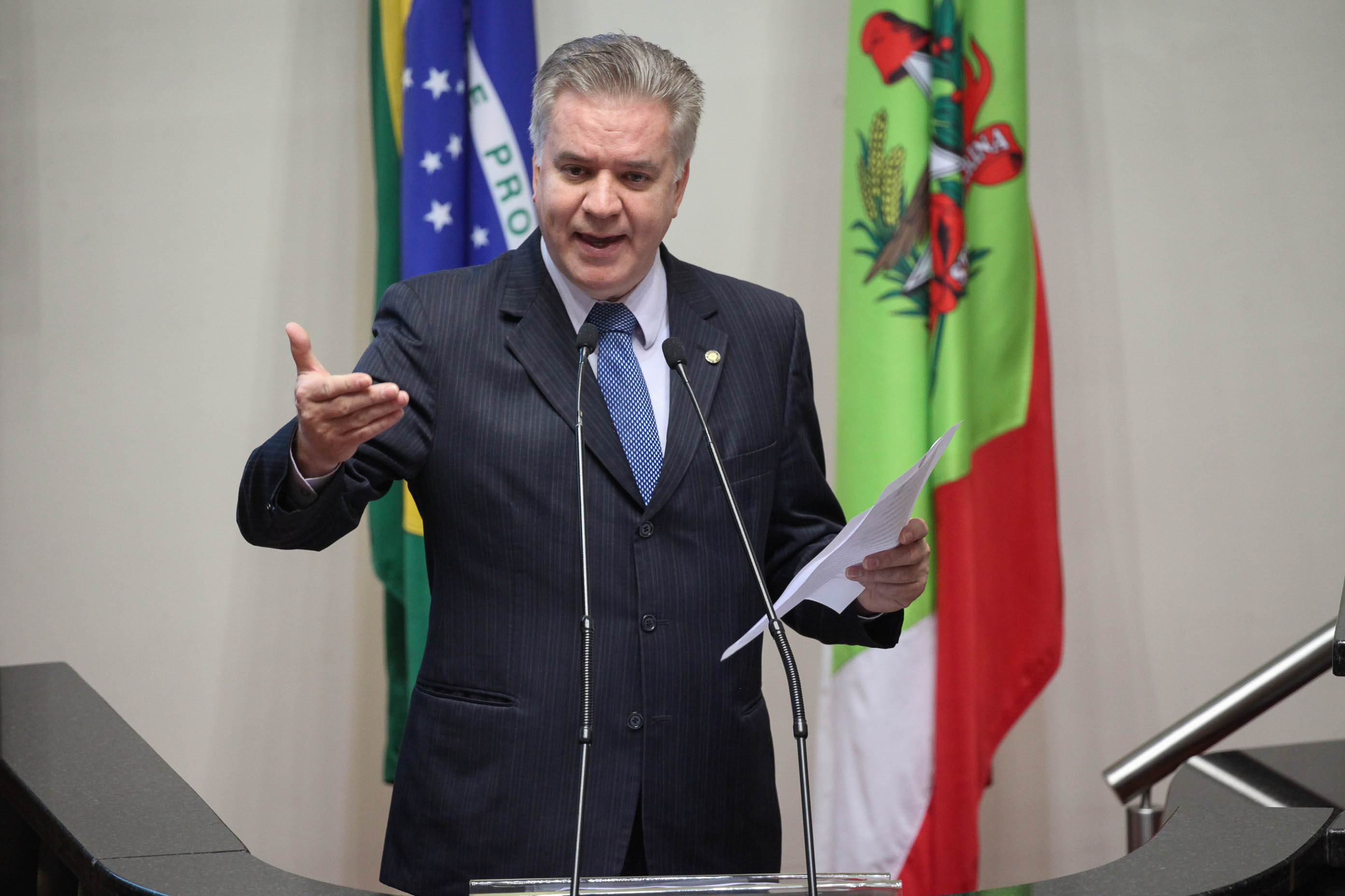 Deputado Cesar Valduga (PCdoB). Sessão Ordinária.