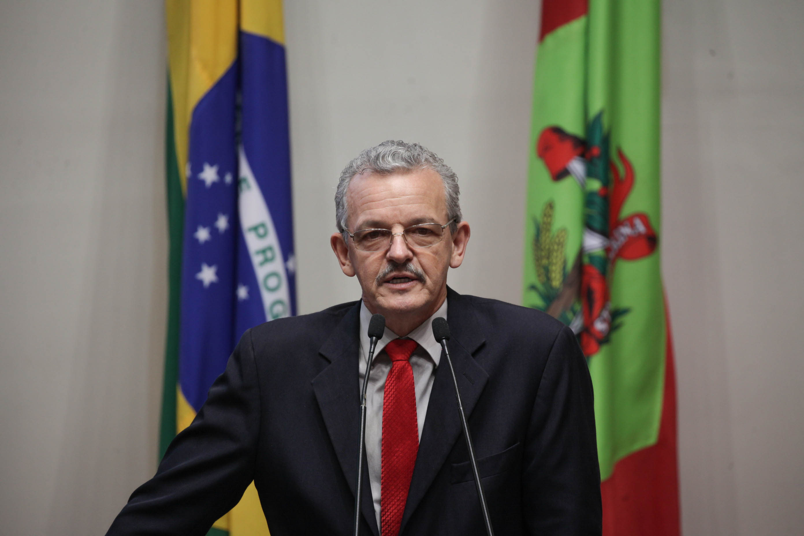 Deputado Dirceu Dresch (PT). Sessão Ordinária. Foto: Karina Ferreira / Agência AL