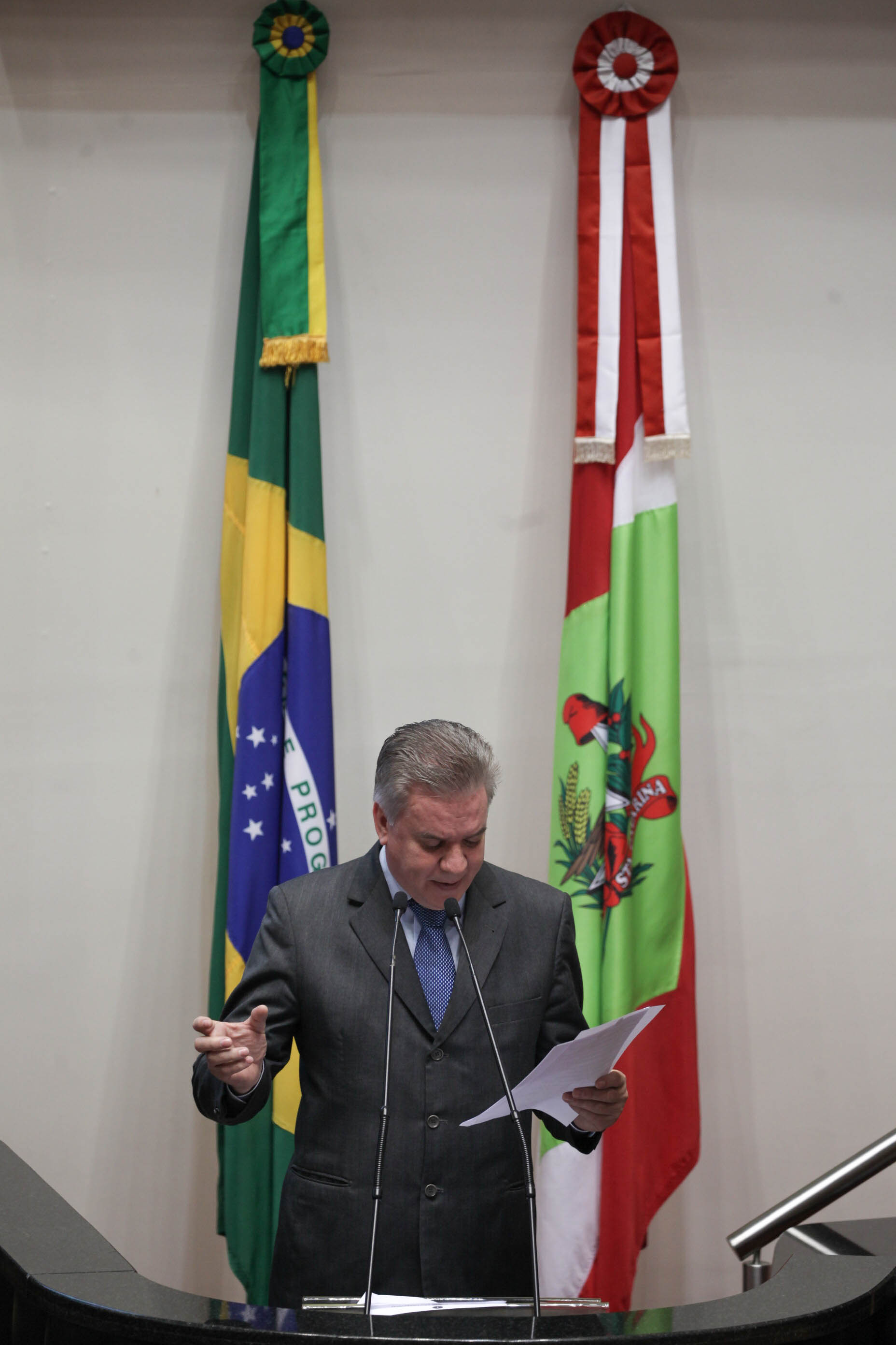 Deputado César Valduga (PCdoB). Sessão Ordinária. Foto: Karina Ferreira / Agência AL