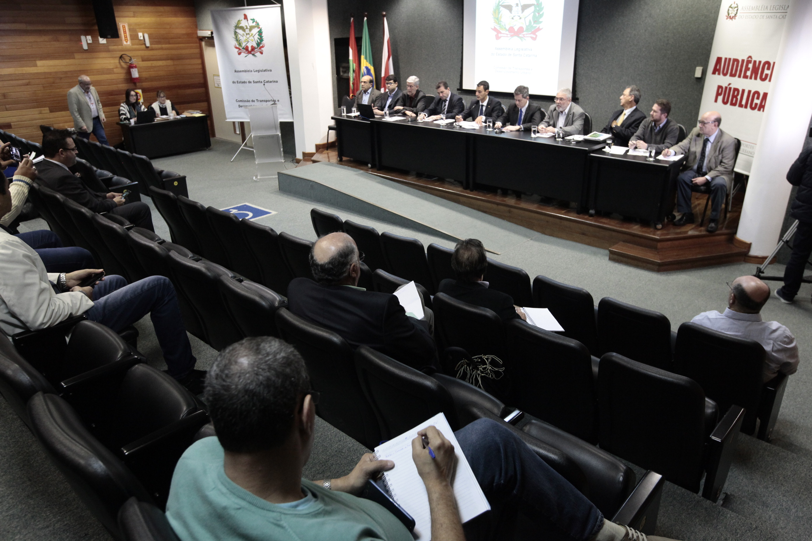 Comissão de Transportes promove audiência pública para tratar do Programa de Concessões em Rodovias Estaduais em SC.