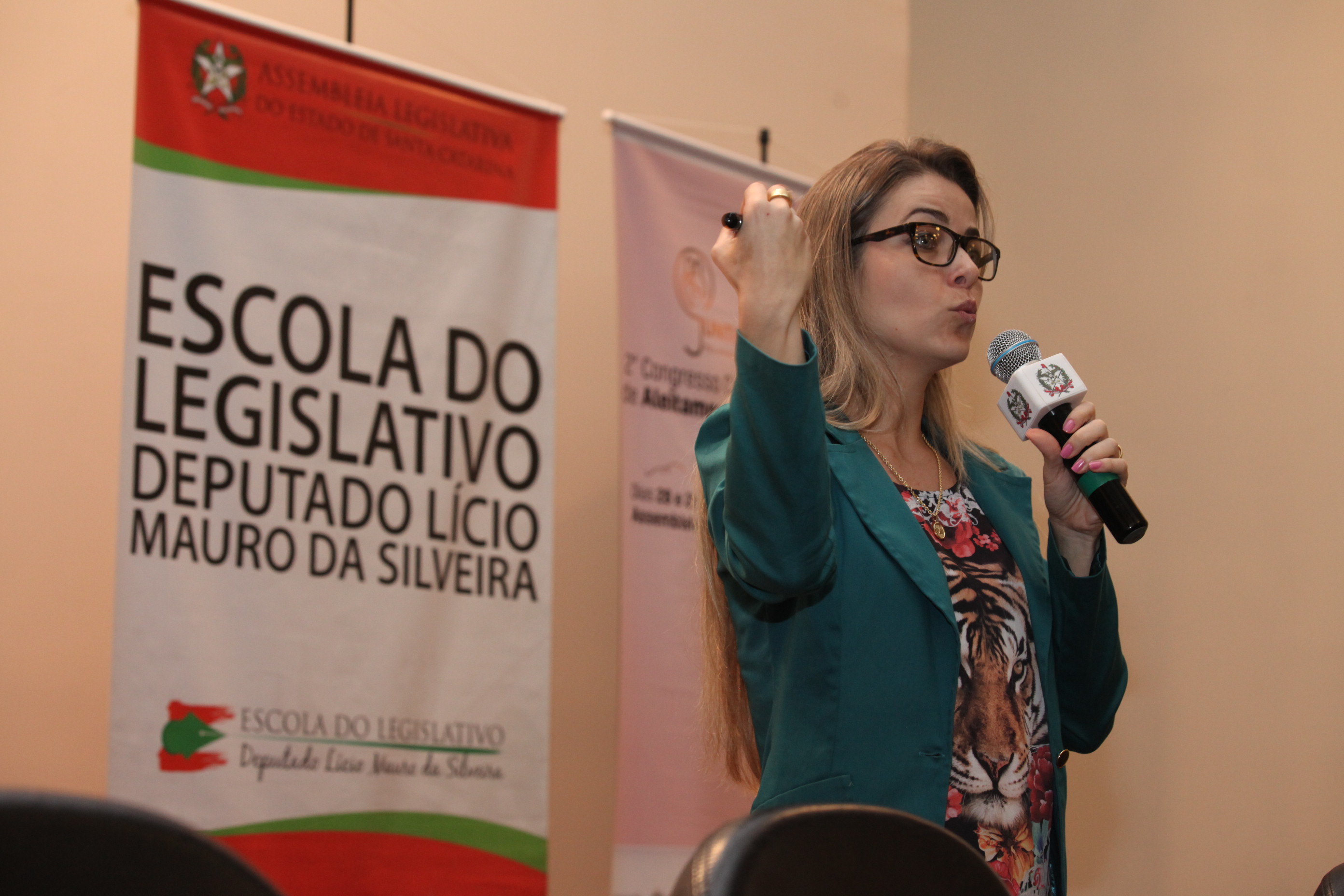 Enfermeira Vanessa Martinhago Borges.