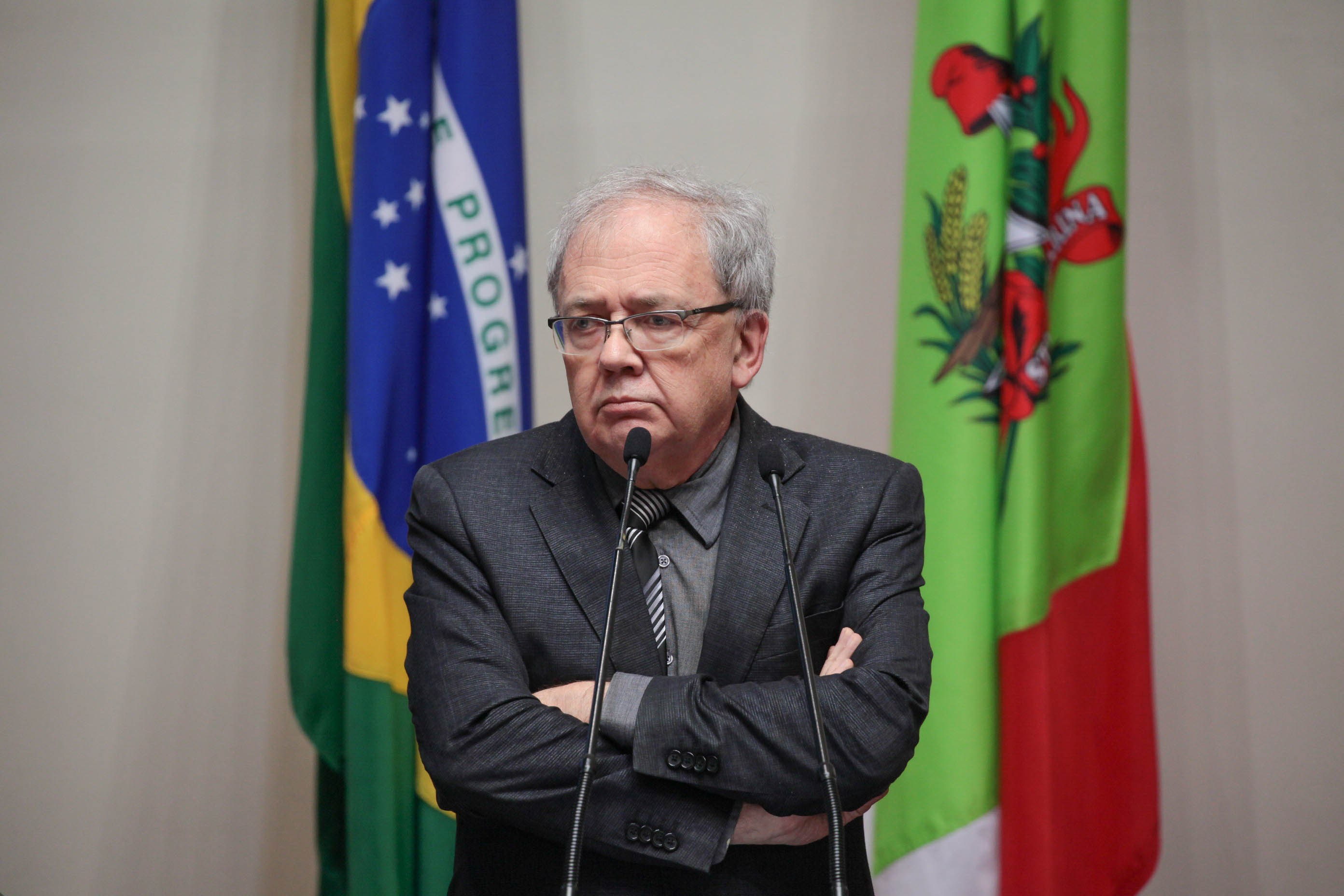 Deputado Fernando Coruja (PMDB). Sessão Plenária. Foto: Karina Ferreira / Agência AL