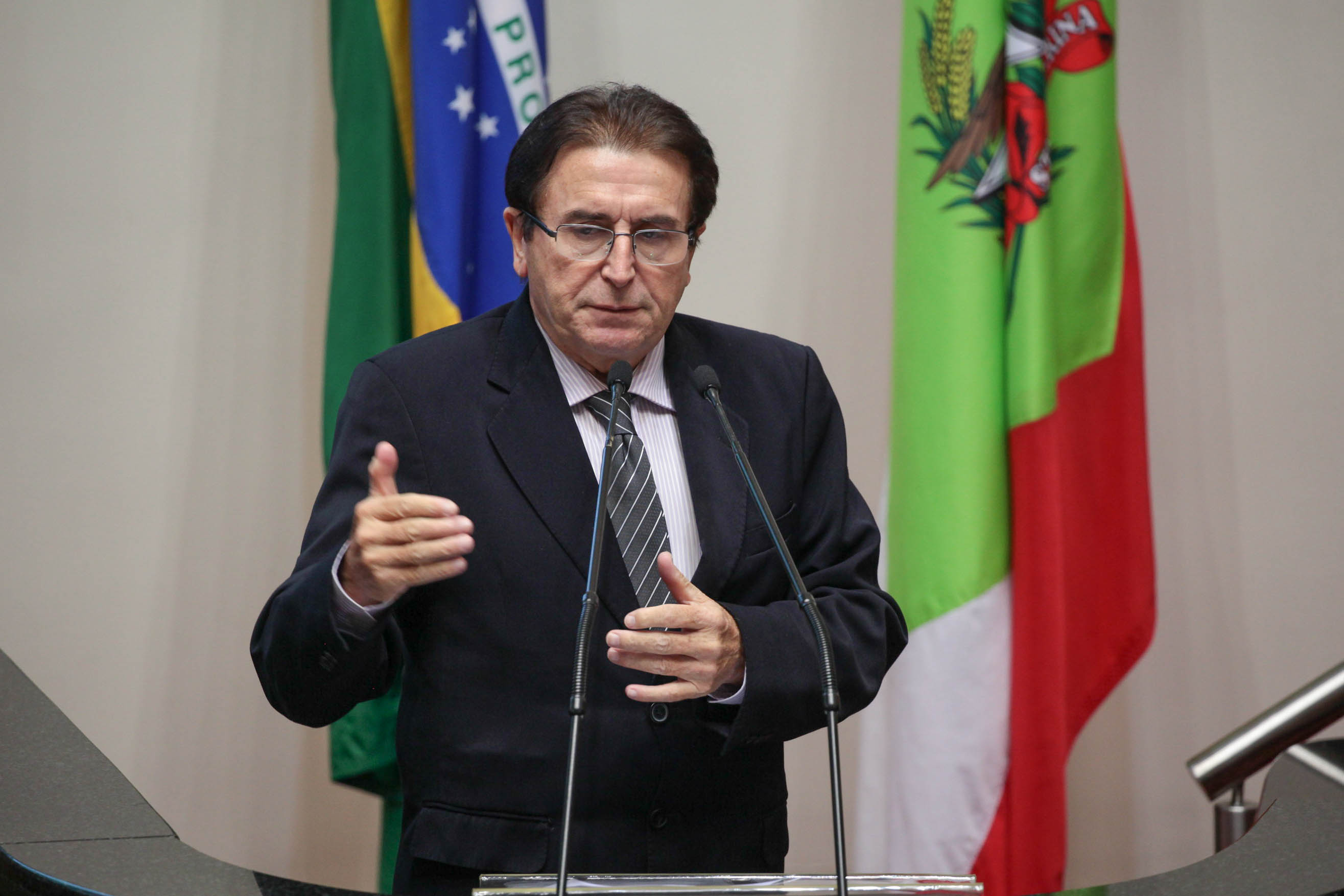 Deputado Antônio Aguiar (PMDB). Sessão Plenária. Foto: Karina Ferreira / Agência AL