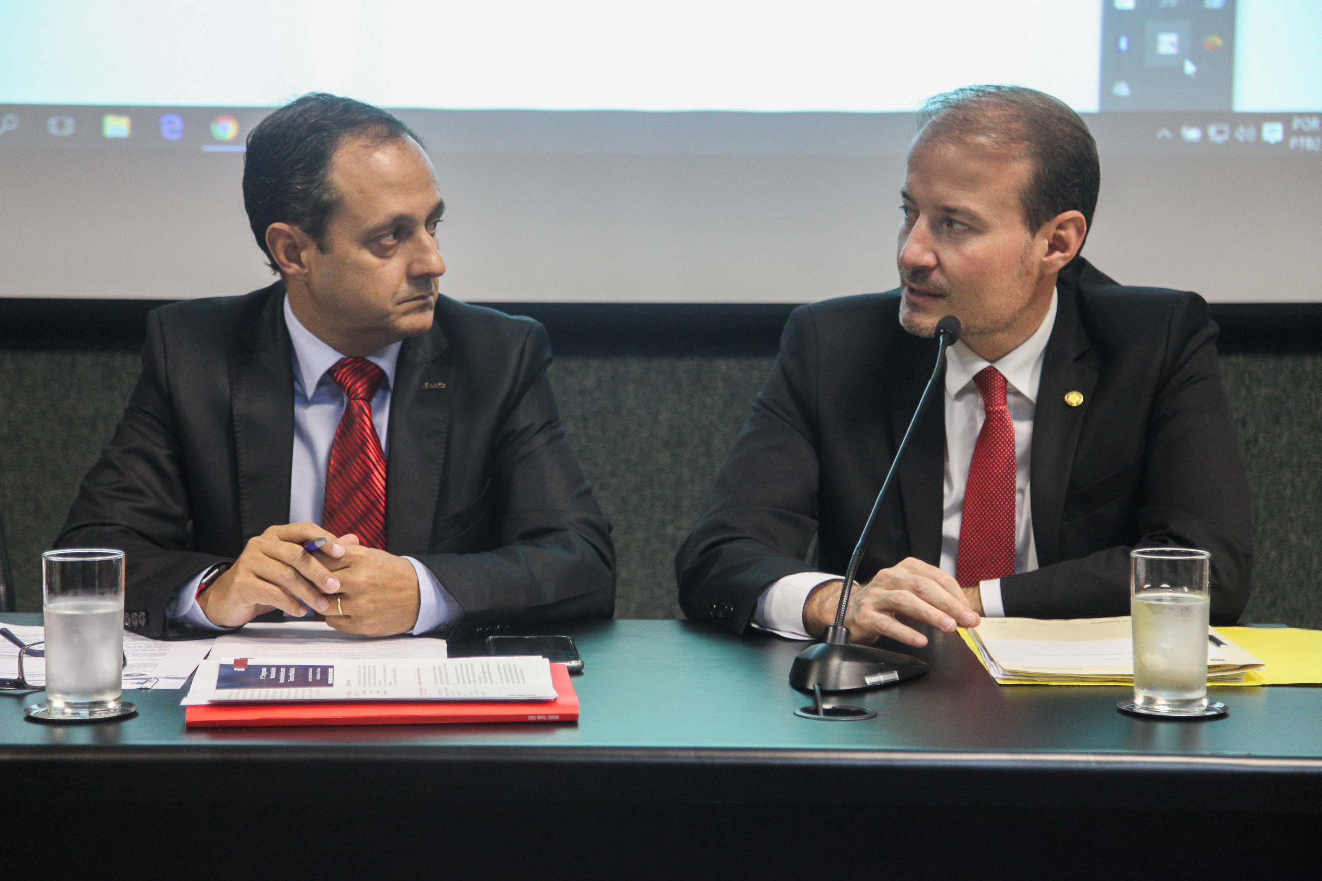 Reunião da Frente Parlamentar do Setor Náutico. Mané Ferrari e Deputado Gabriel Ribeiro (PSD)