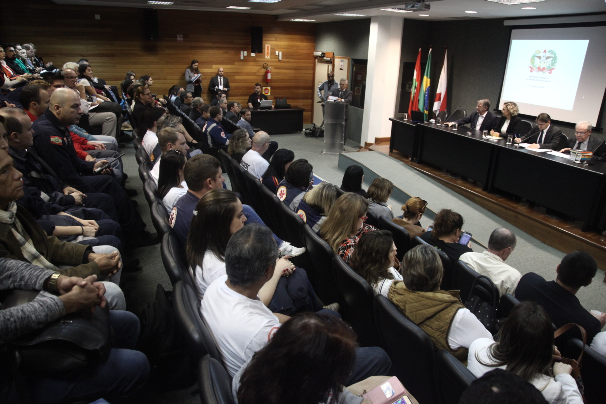Gestão integrada do Samu com o Corpo de Bombeiros é debatida no Parlamento