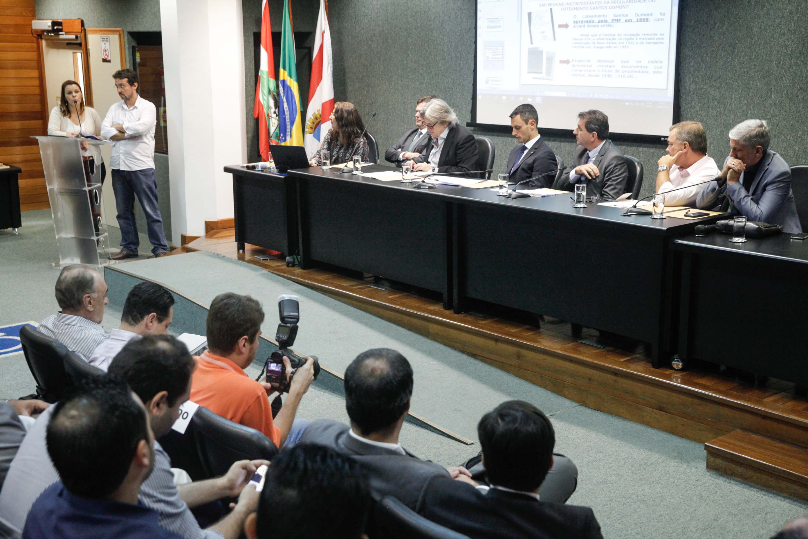 Audiência Pública Sobre Obras de Acesso ao Aeroporto Hercílio Luz.