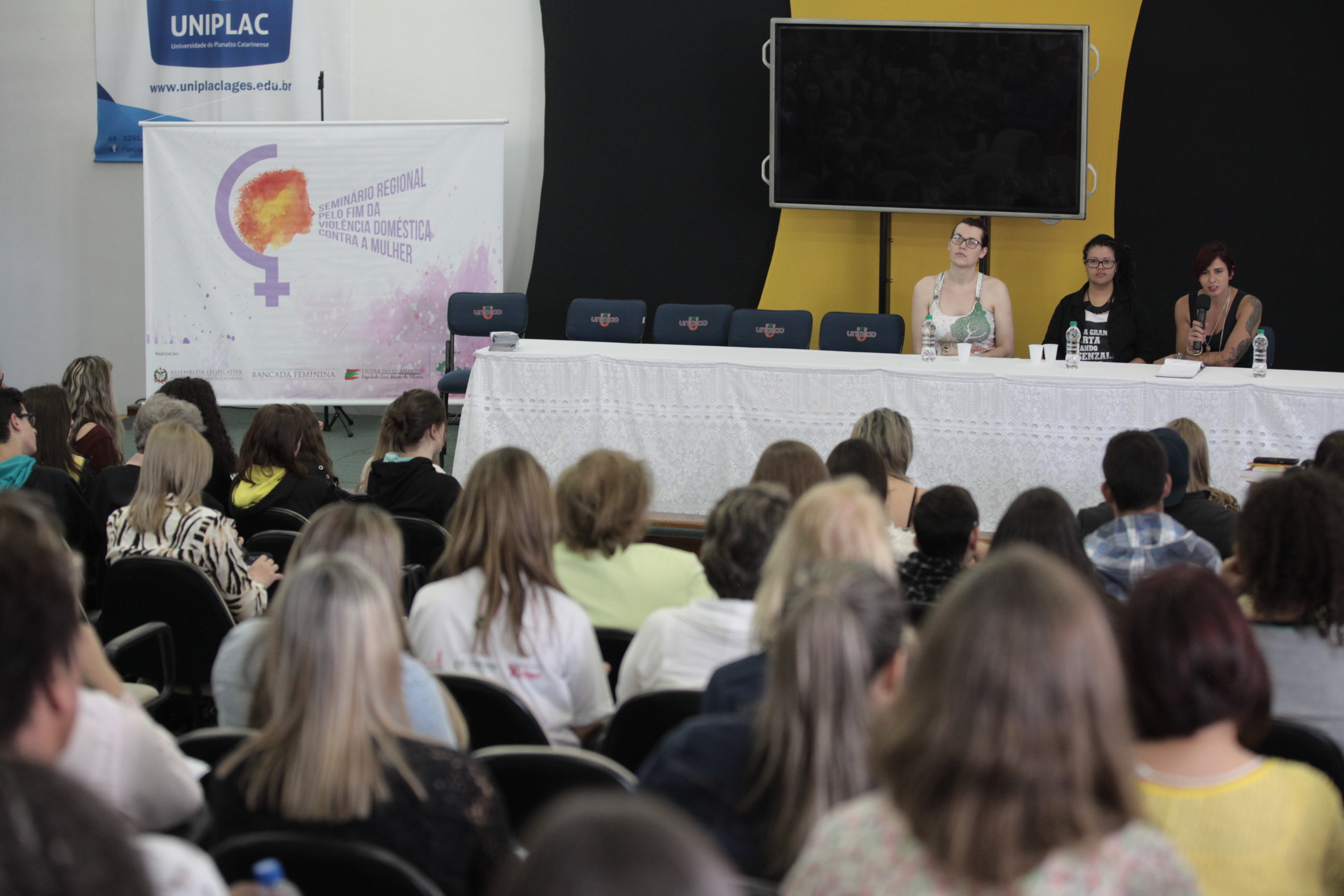 Pelo fim da violência Doméstica contra a Mulher - Lages