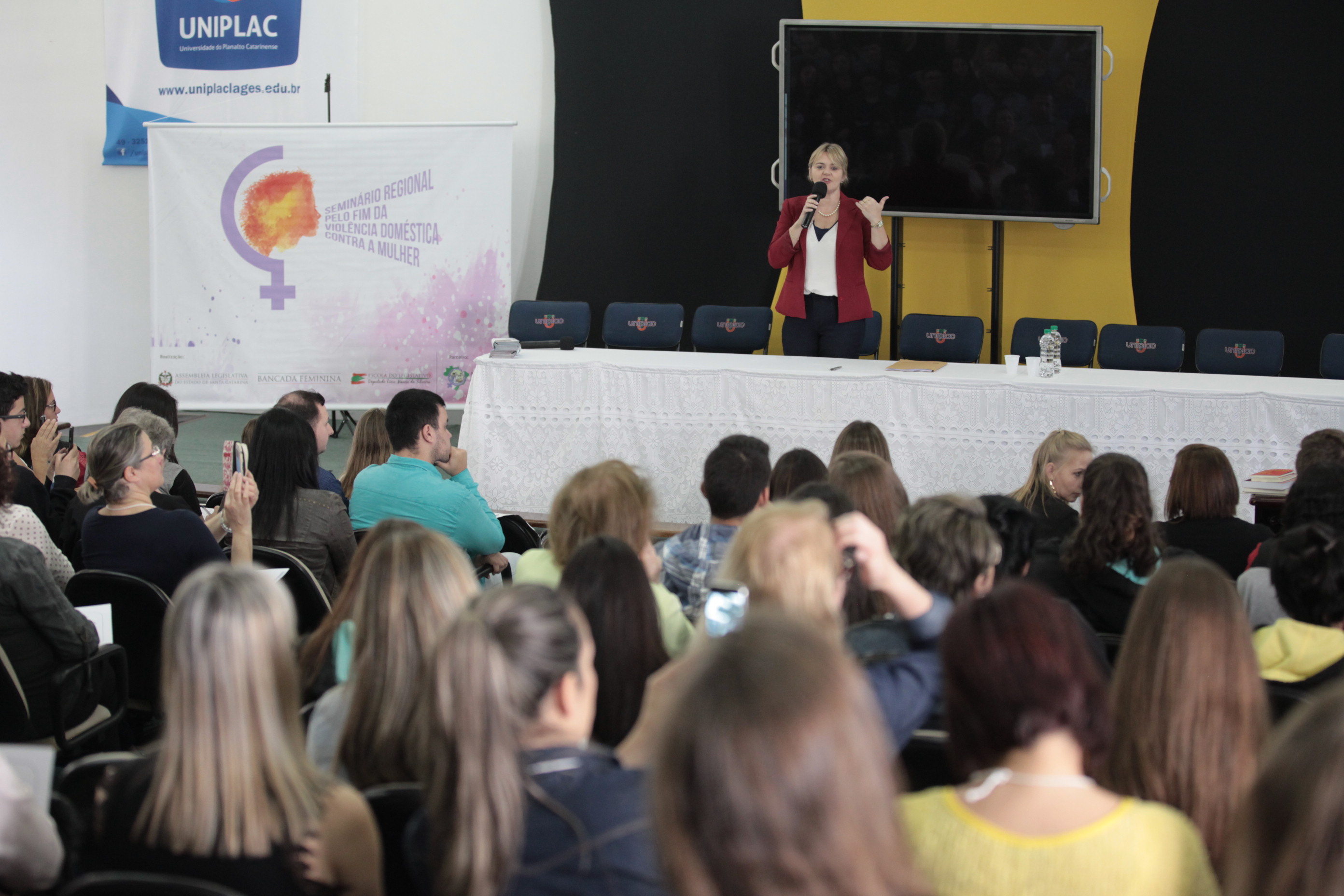 Pelo fim da violência Doméstica contra a Mulher - Lages