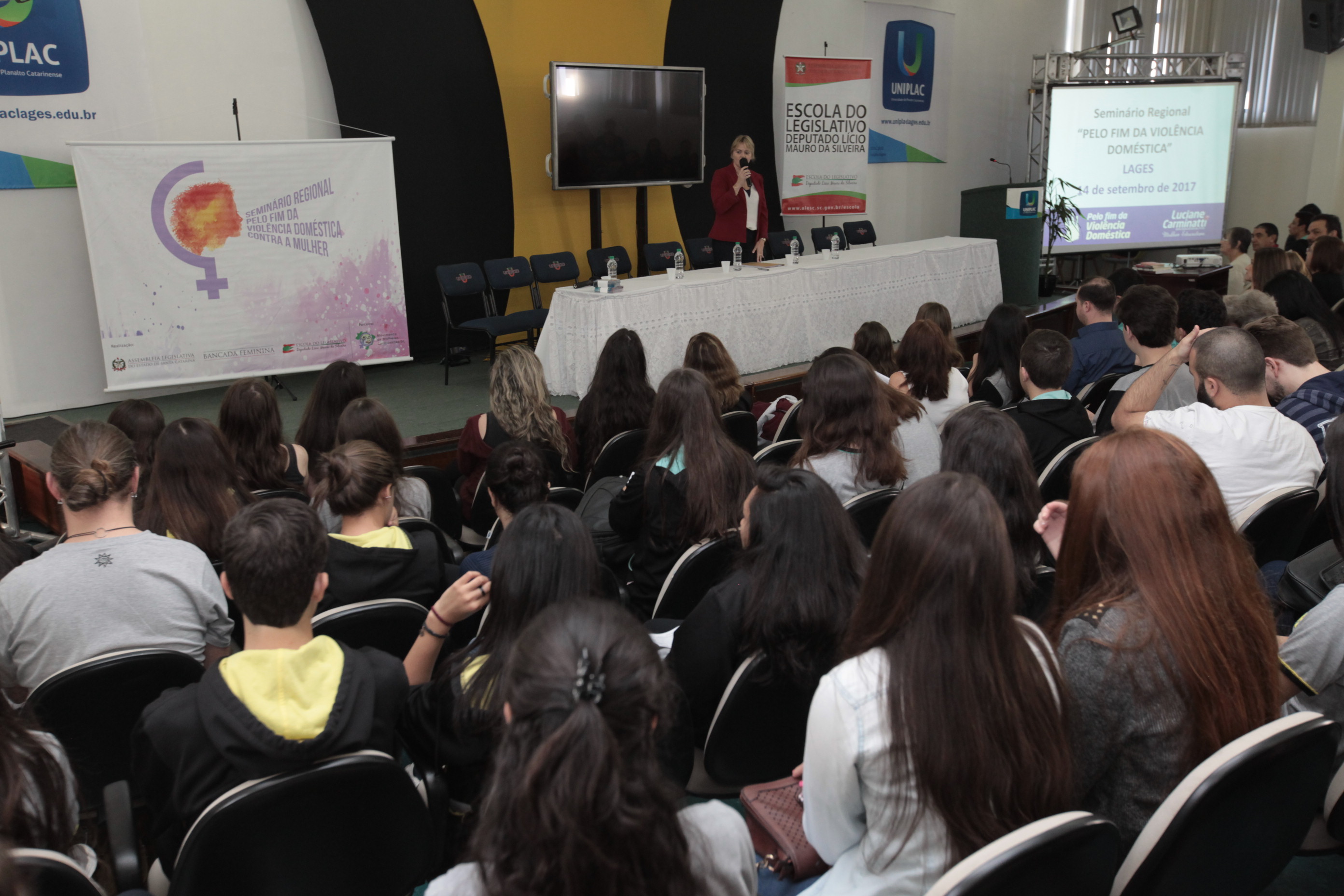 Pelo fim da violência Doméstica contra a Mulher - Lages