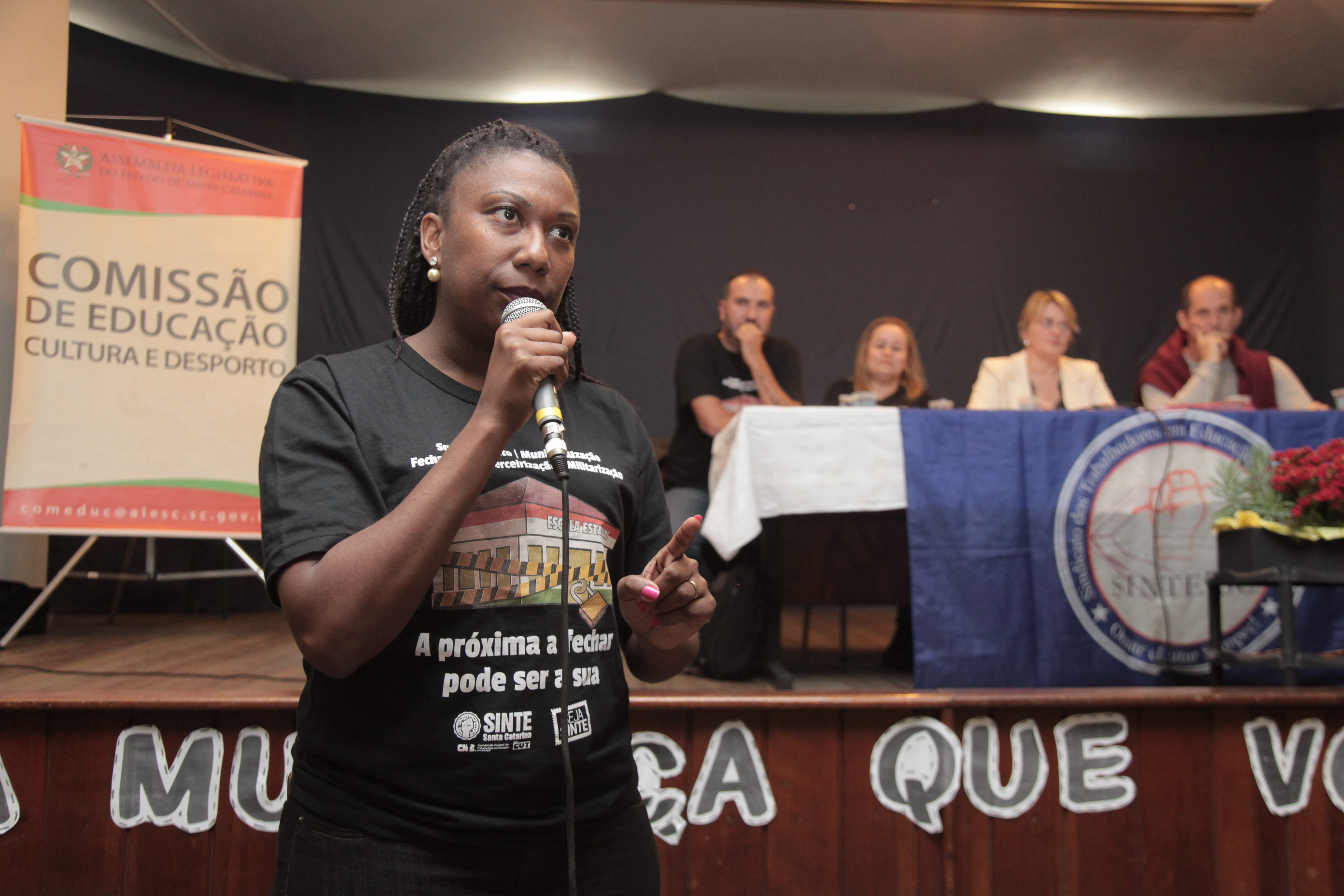 Audiência Pública sobre a Municipalização das Escolas