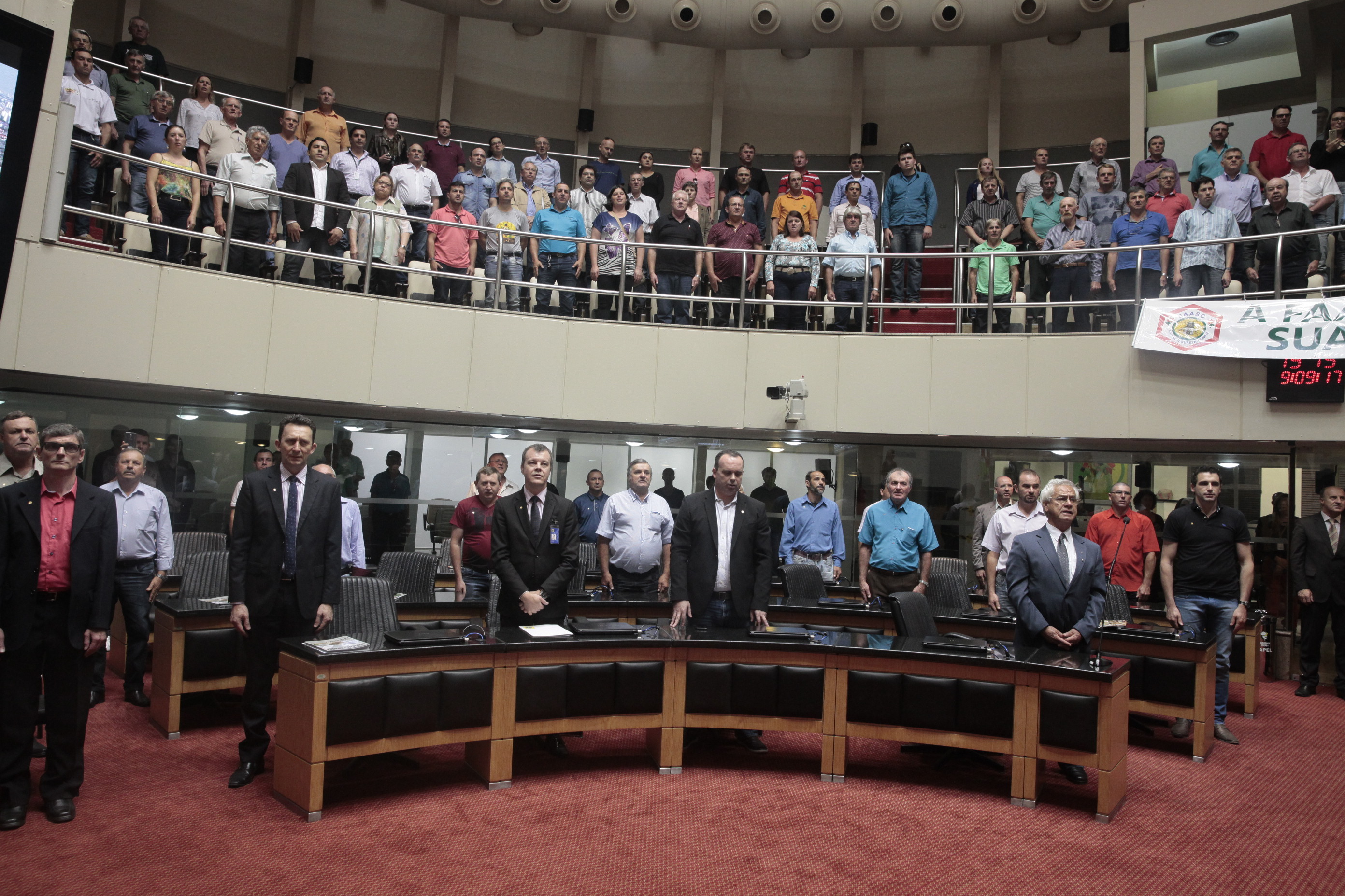 Homenagem a Federação das Associações de Apicultores SC