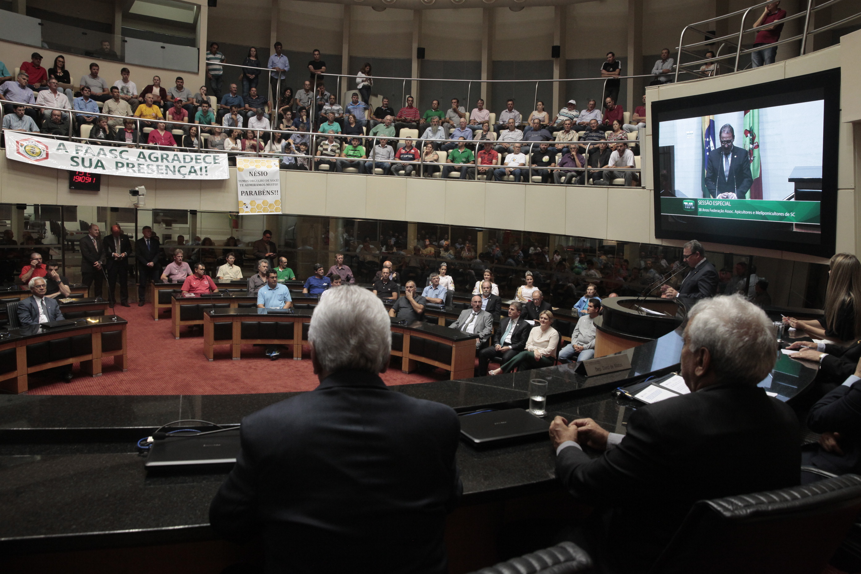 Homenagem a Federação das Associações de Apicultores SC