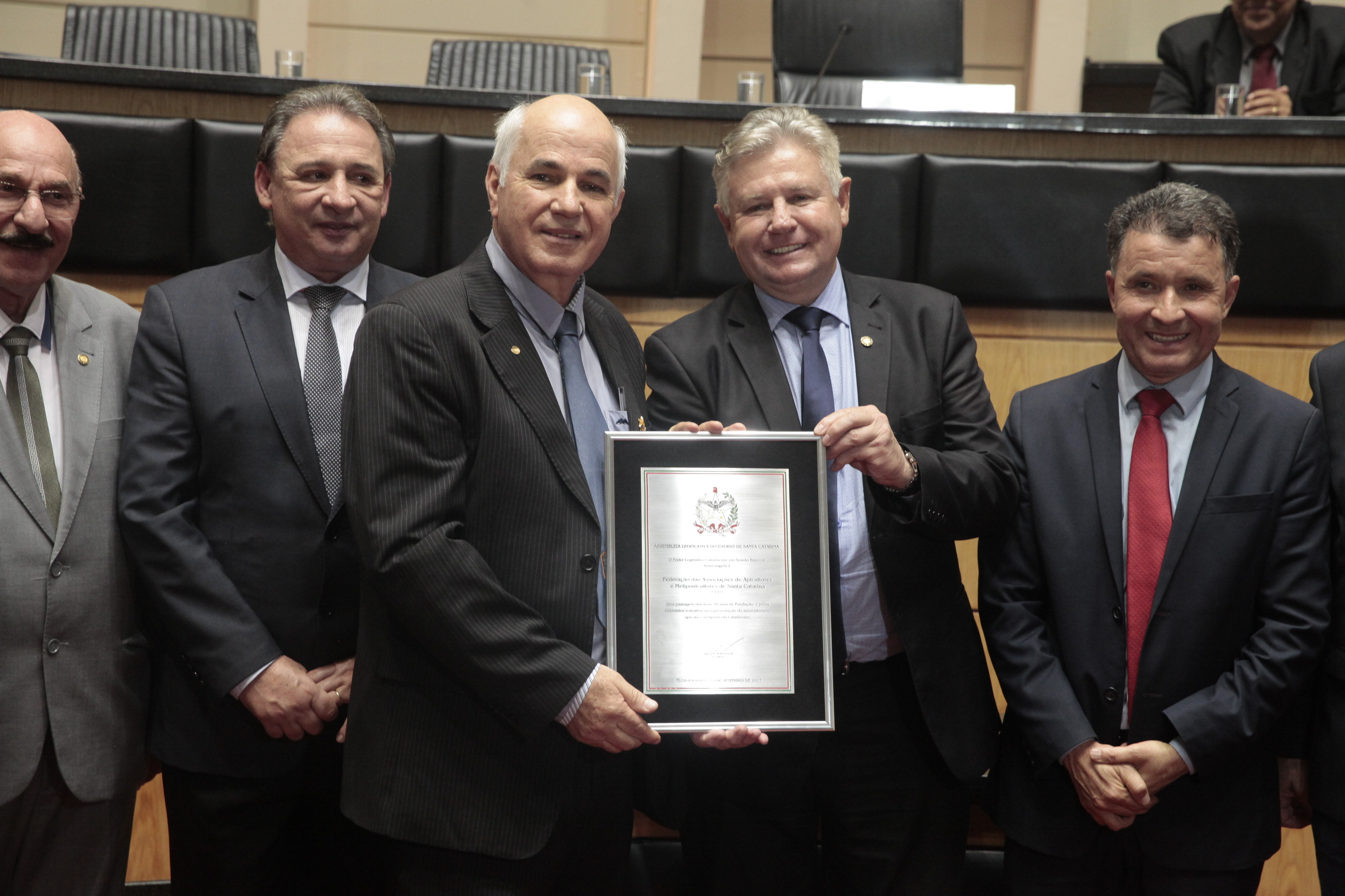 Homenagem a Federação das Associações de Apicultores SC