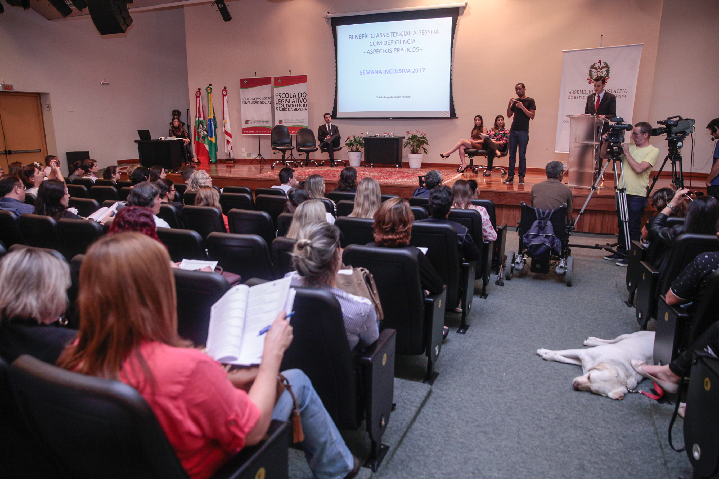 Seminário Inclusão da Pessoa com Deficiência.