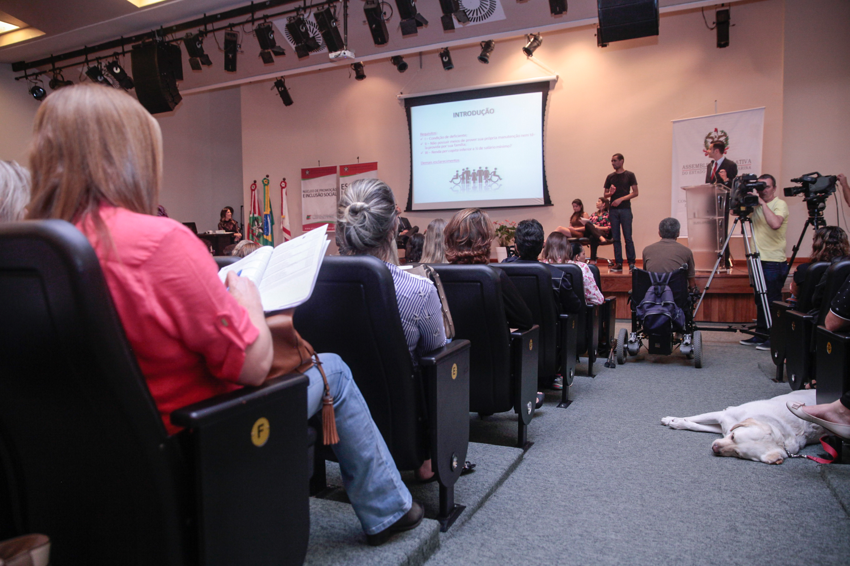 Seminário Inclusão da Pessoa com Deficiência.