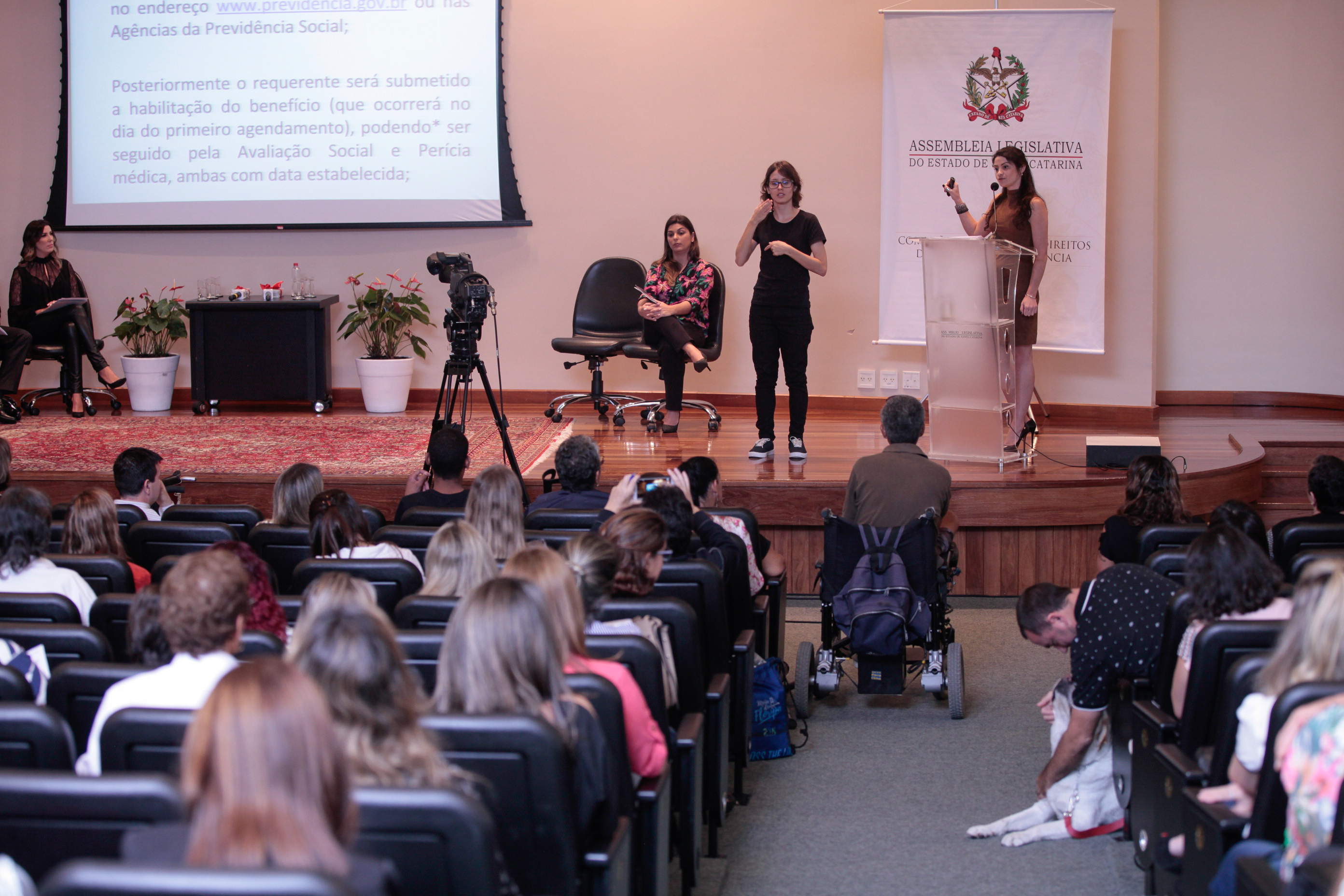 Seminário Inclusão da Pessoa com Deficiência.