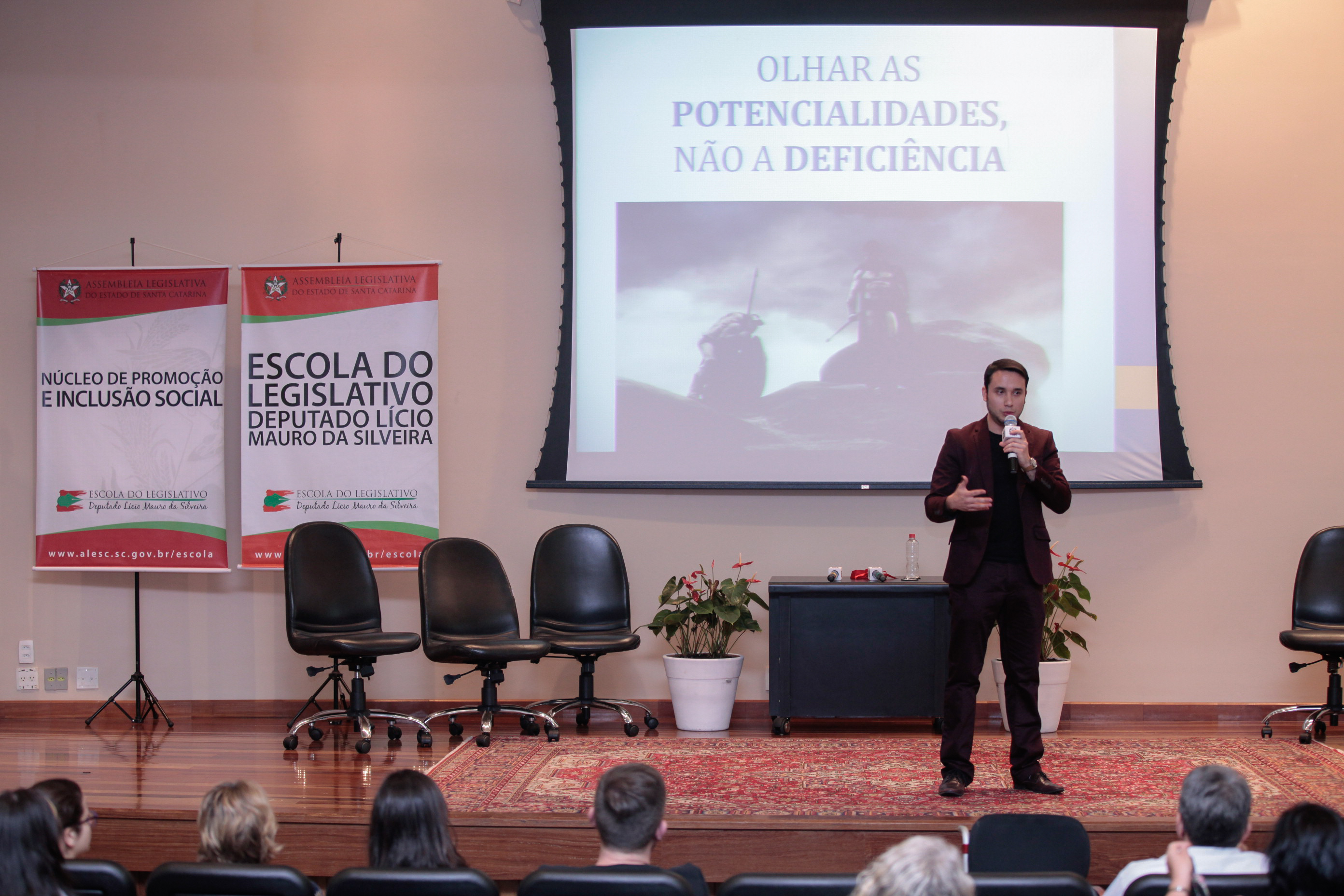 Seminário Inclusão da Pessoa com Deficiência.