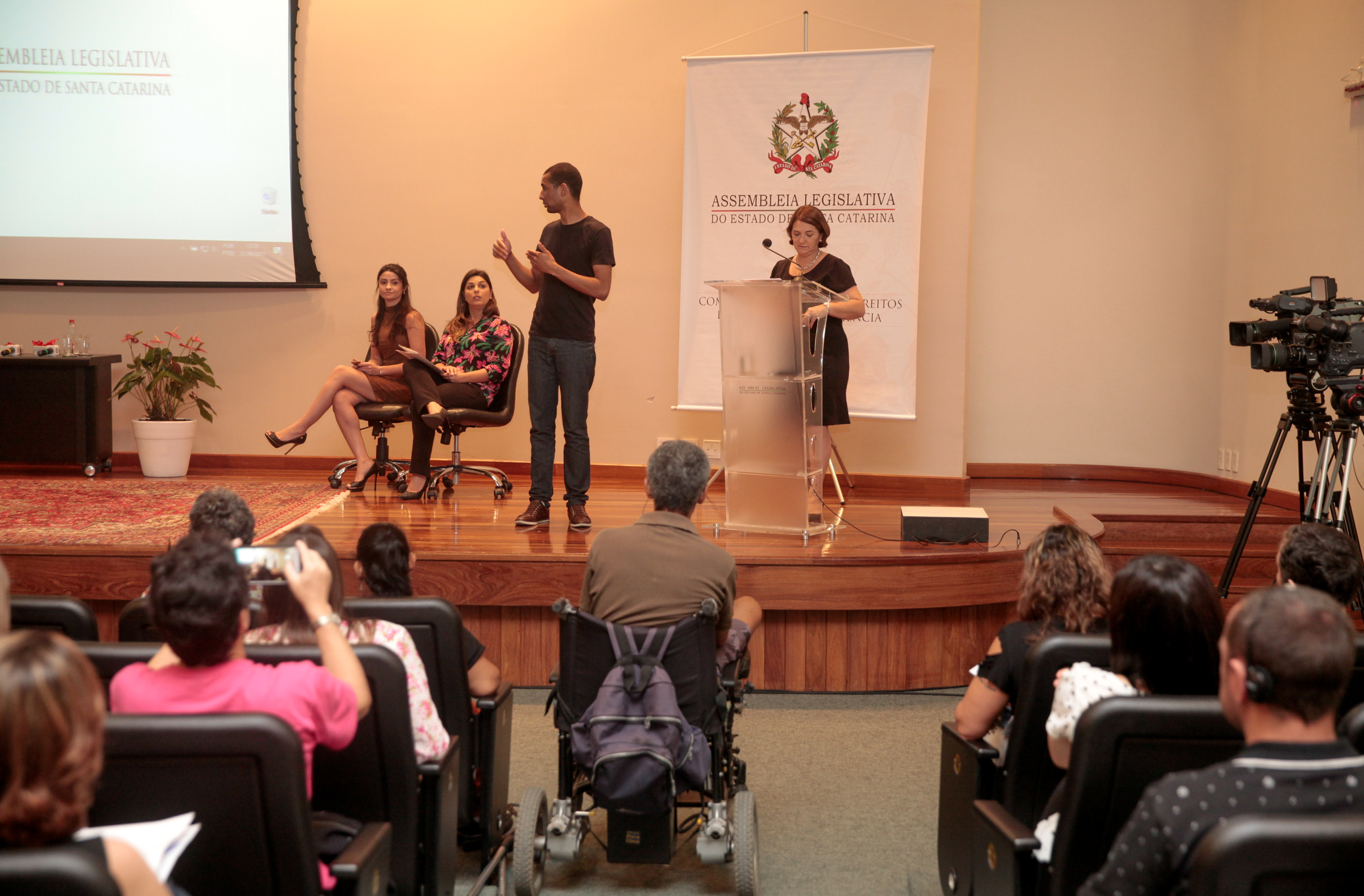Seminário Inclusão da Pessoa com Deficiência.