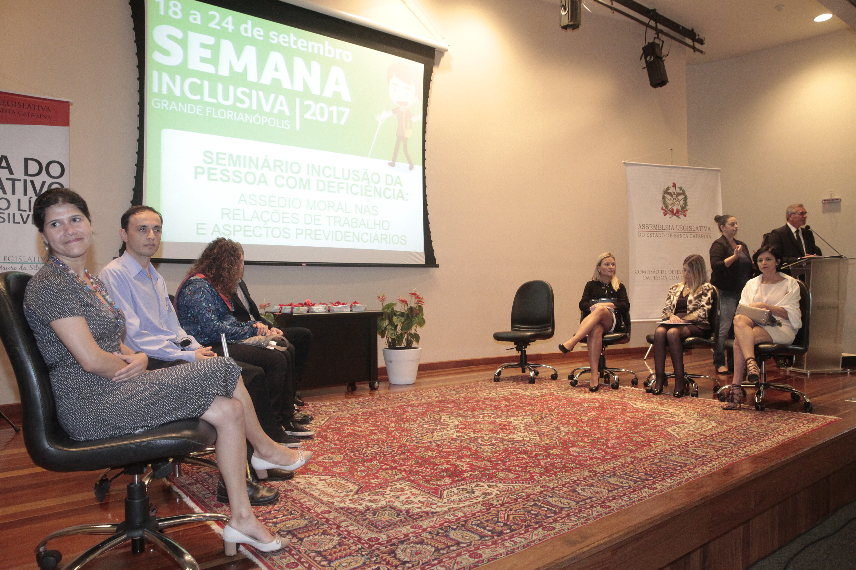 Seminário de Pessoas com Deficiência.