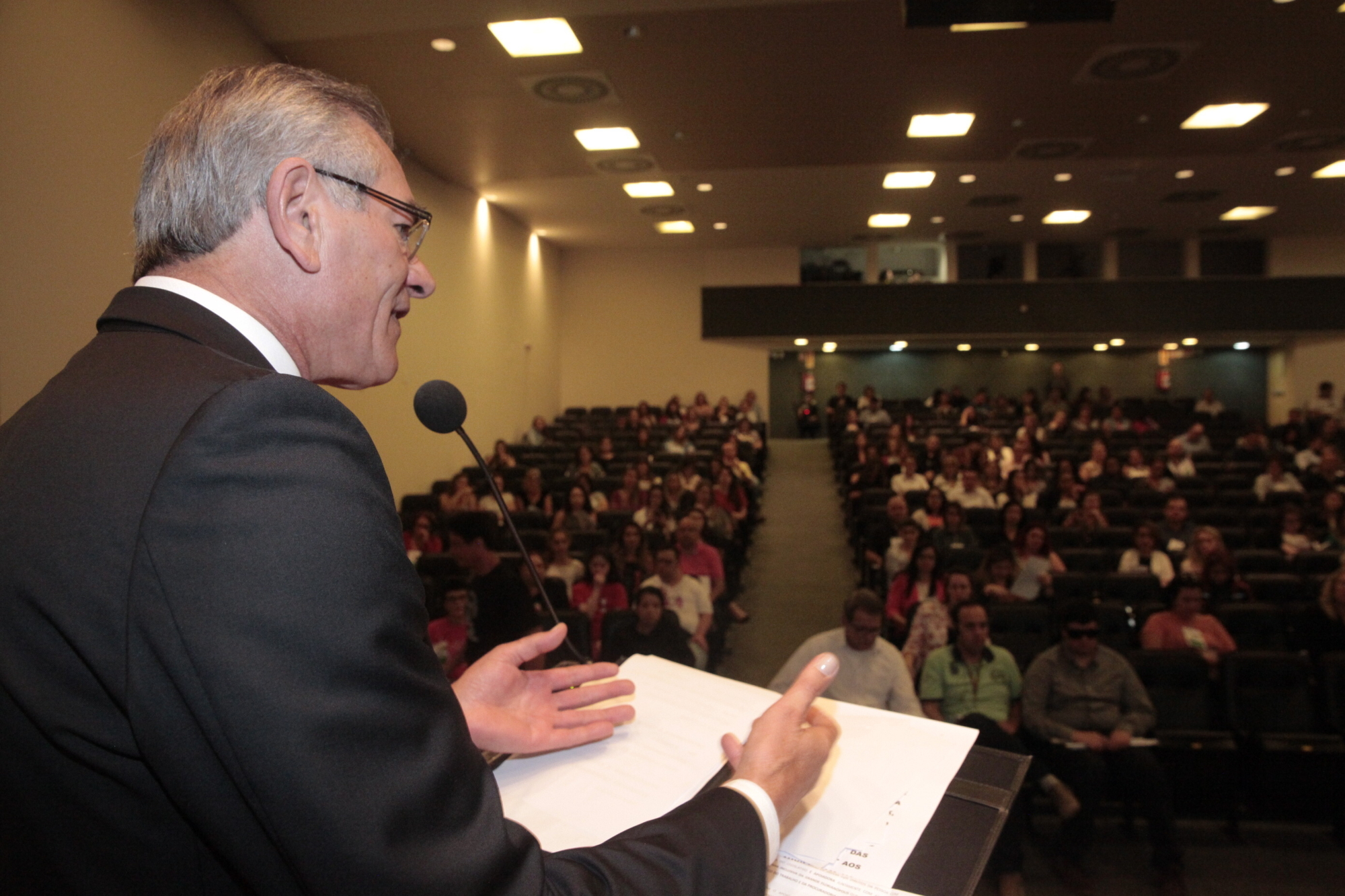 Deputado Silvio Dreveck na abertura do seminário