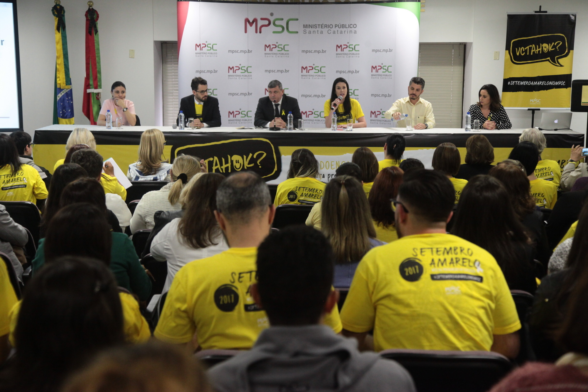Ministério Público de SC lança campanha de prevenção ao suicídio