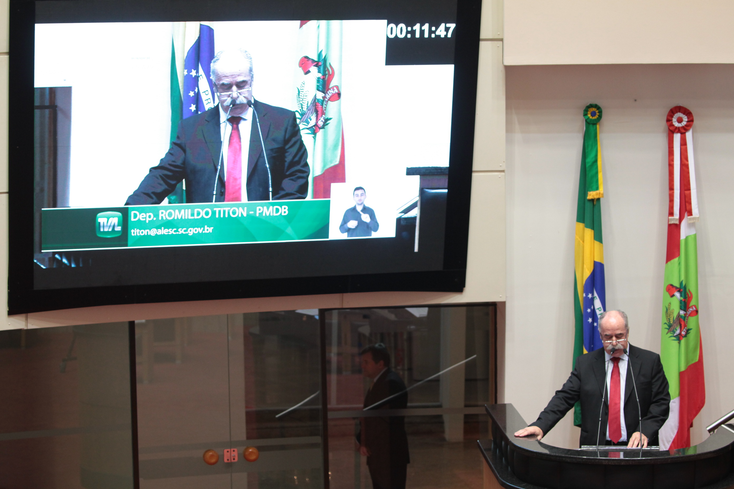 Deputado Romildo Titon (PMDB)