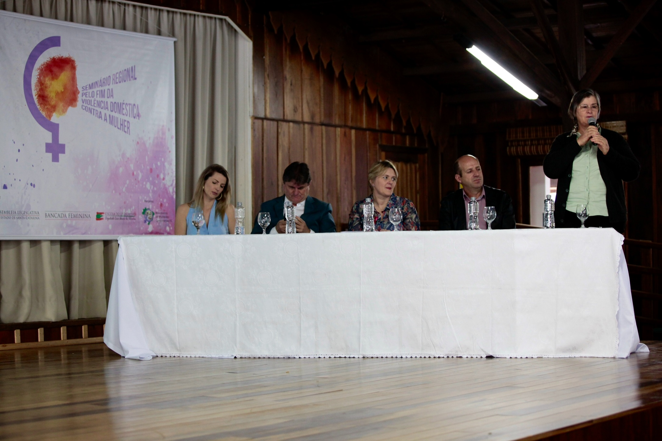 Seminário Regional pelo Fim da Violência Doméstica contra a Mulher - Orleans.