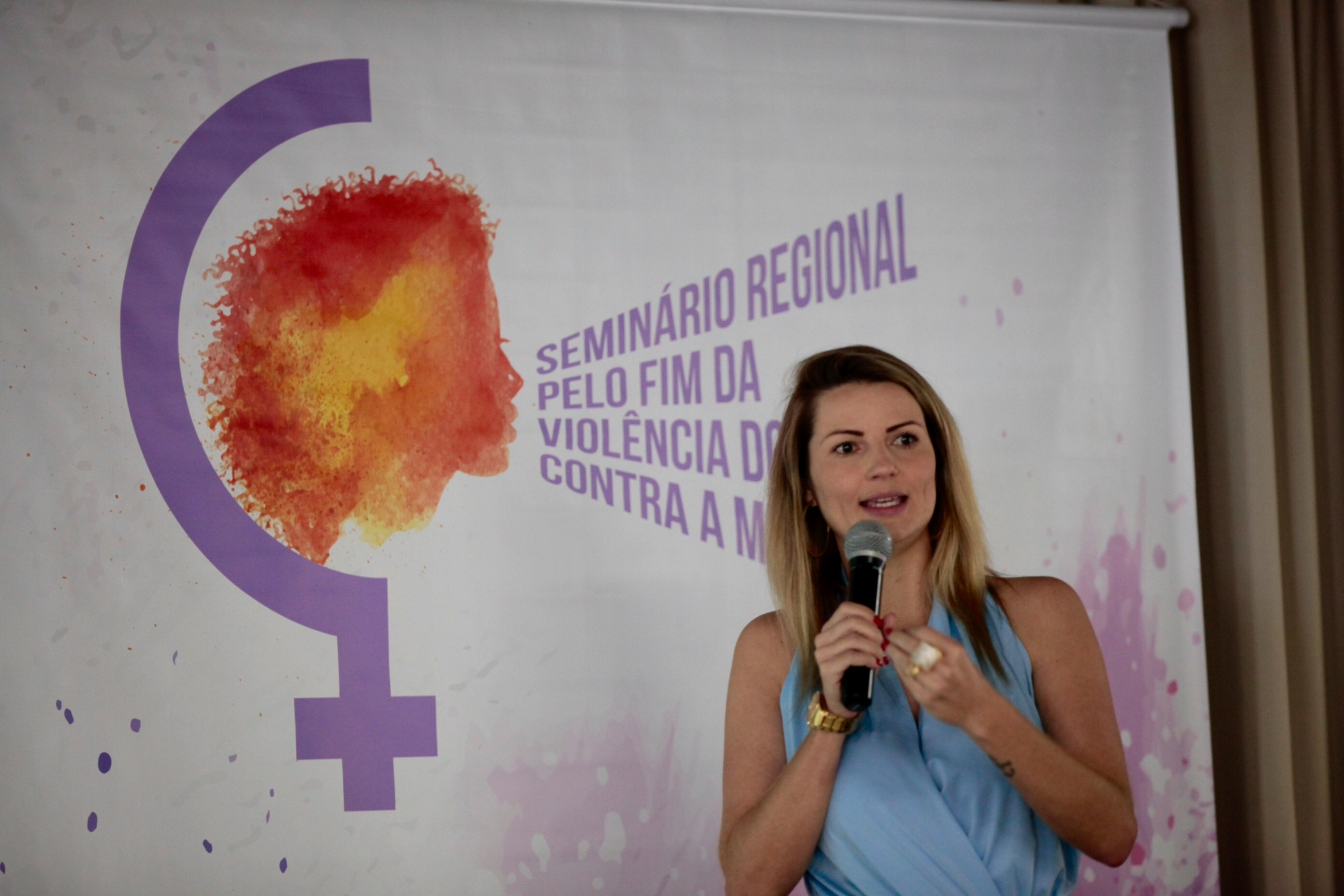 Seminário Regional pelo Fim da Violência Doméstica contra a Mulher - Orleans.