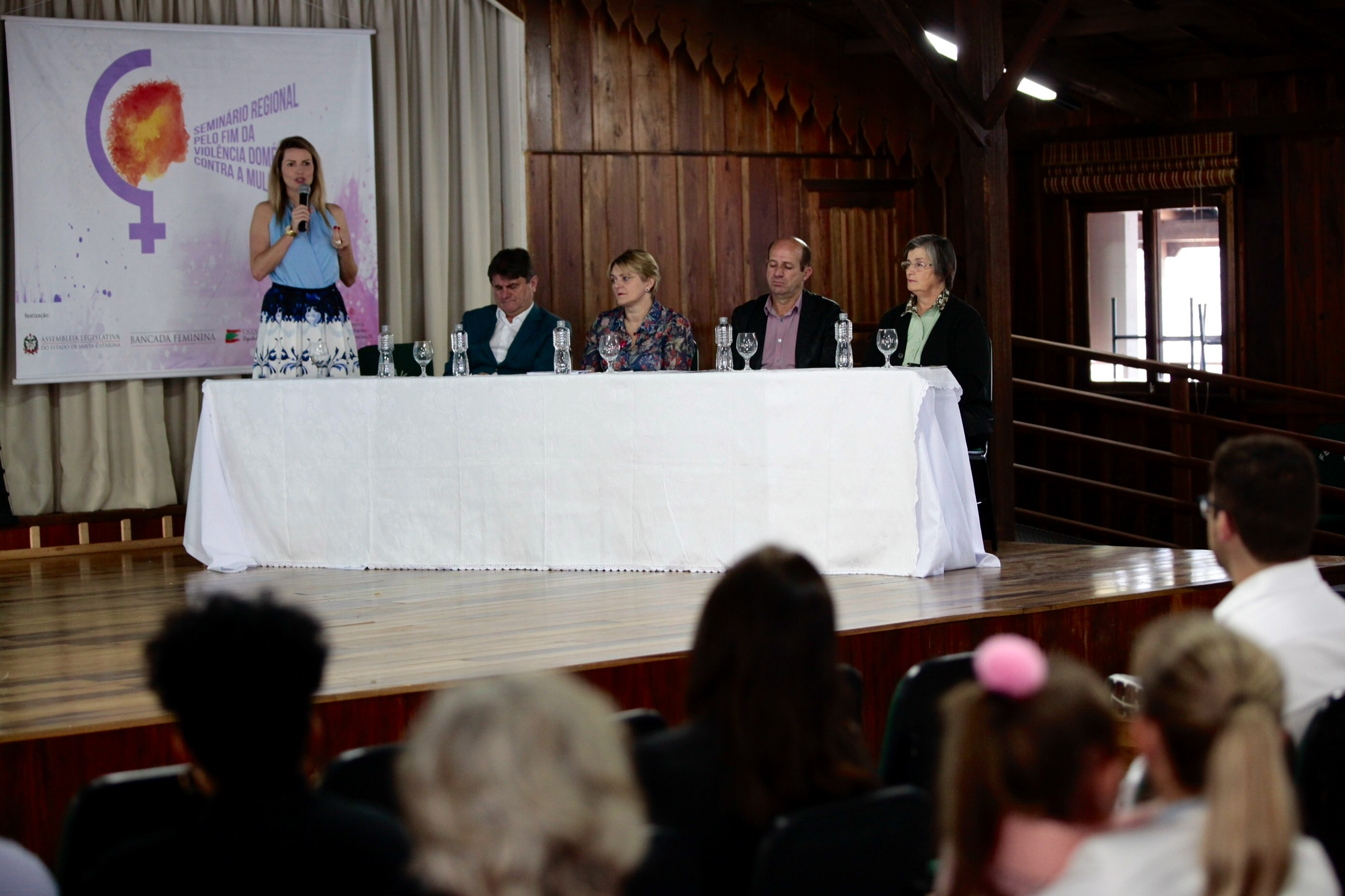 Seminário Regional pelo Fim da Violência Doméstica contra a Mulher - Orleans.