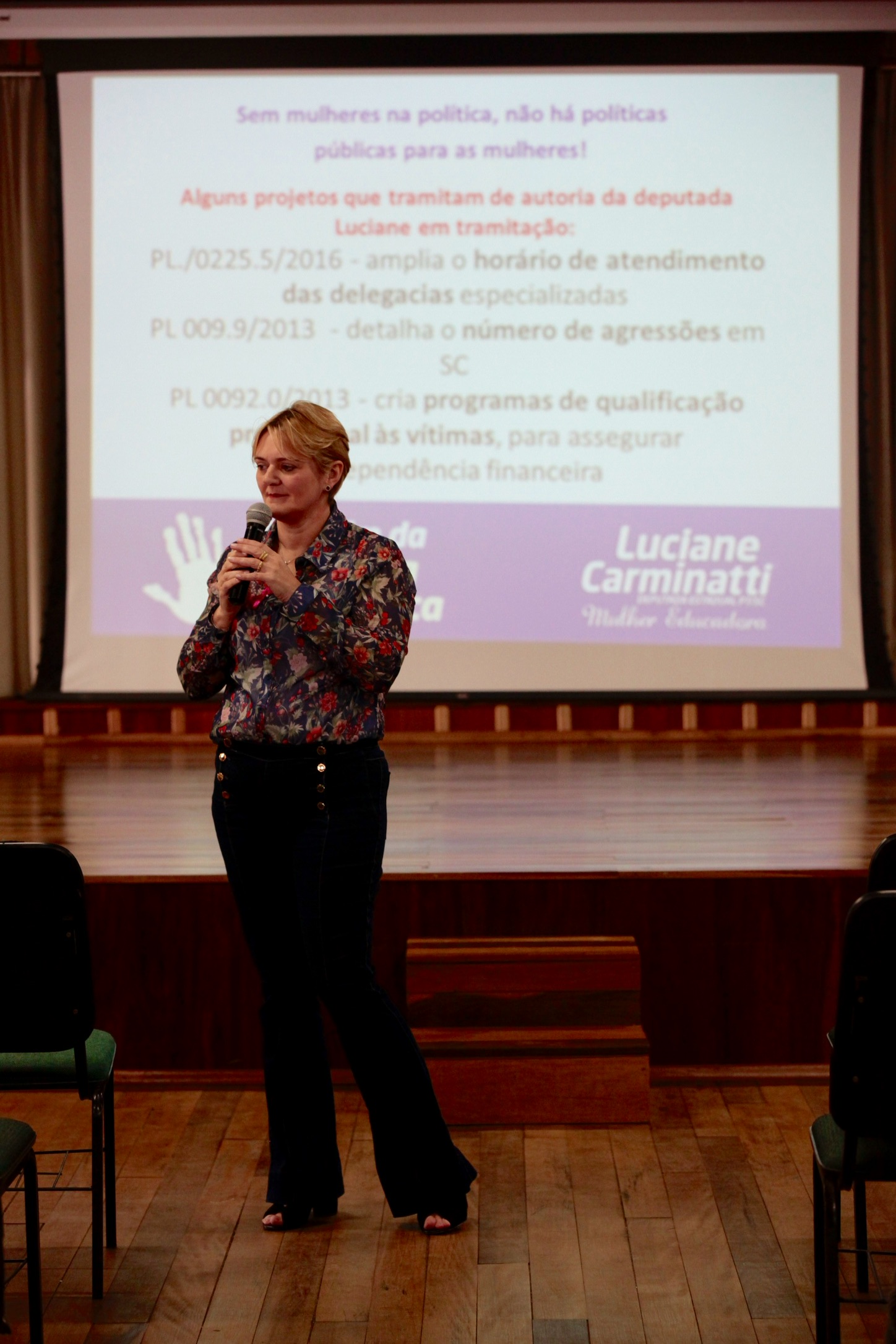 Seminário Regional pelo Fim da Violência Doméstica contra a Mulher - Orleans.