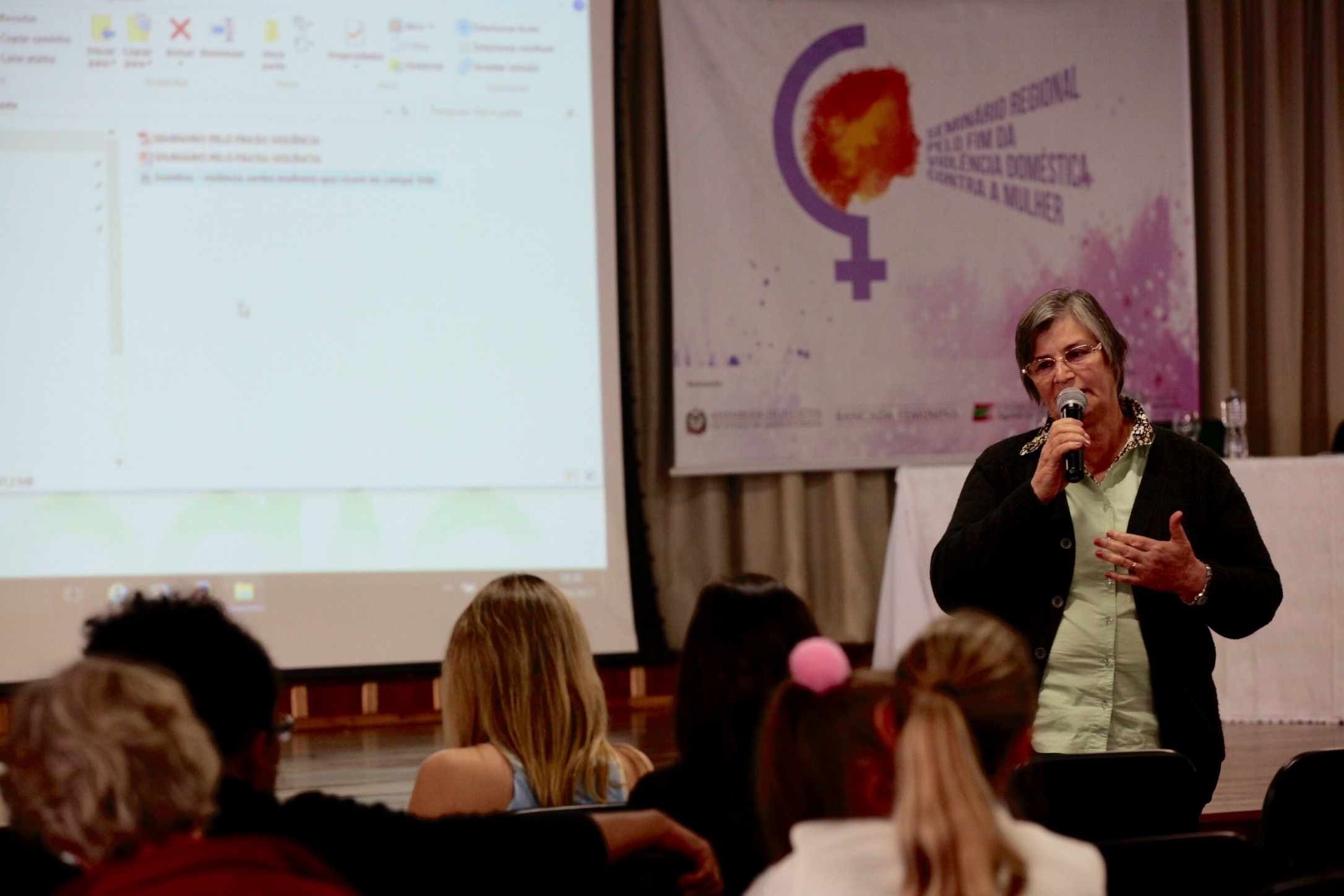 Seminário Regional pelo Fim da Violência Doméstica contra a Mulher - Orleans.