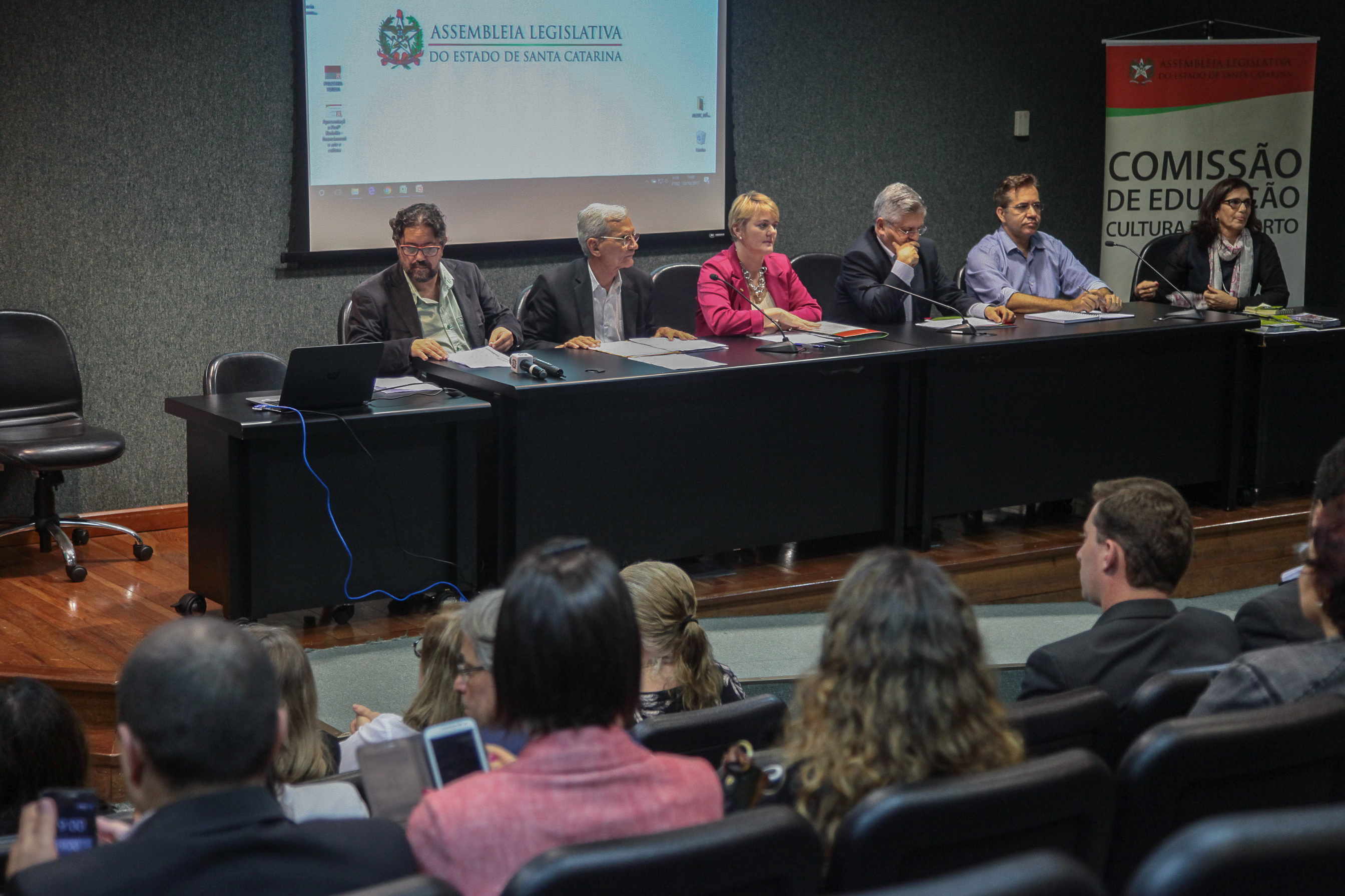 Audiência Pública  sobre o Financiamento da Arte e da Cultura em Santa Catarina.