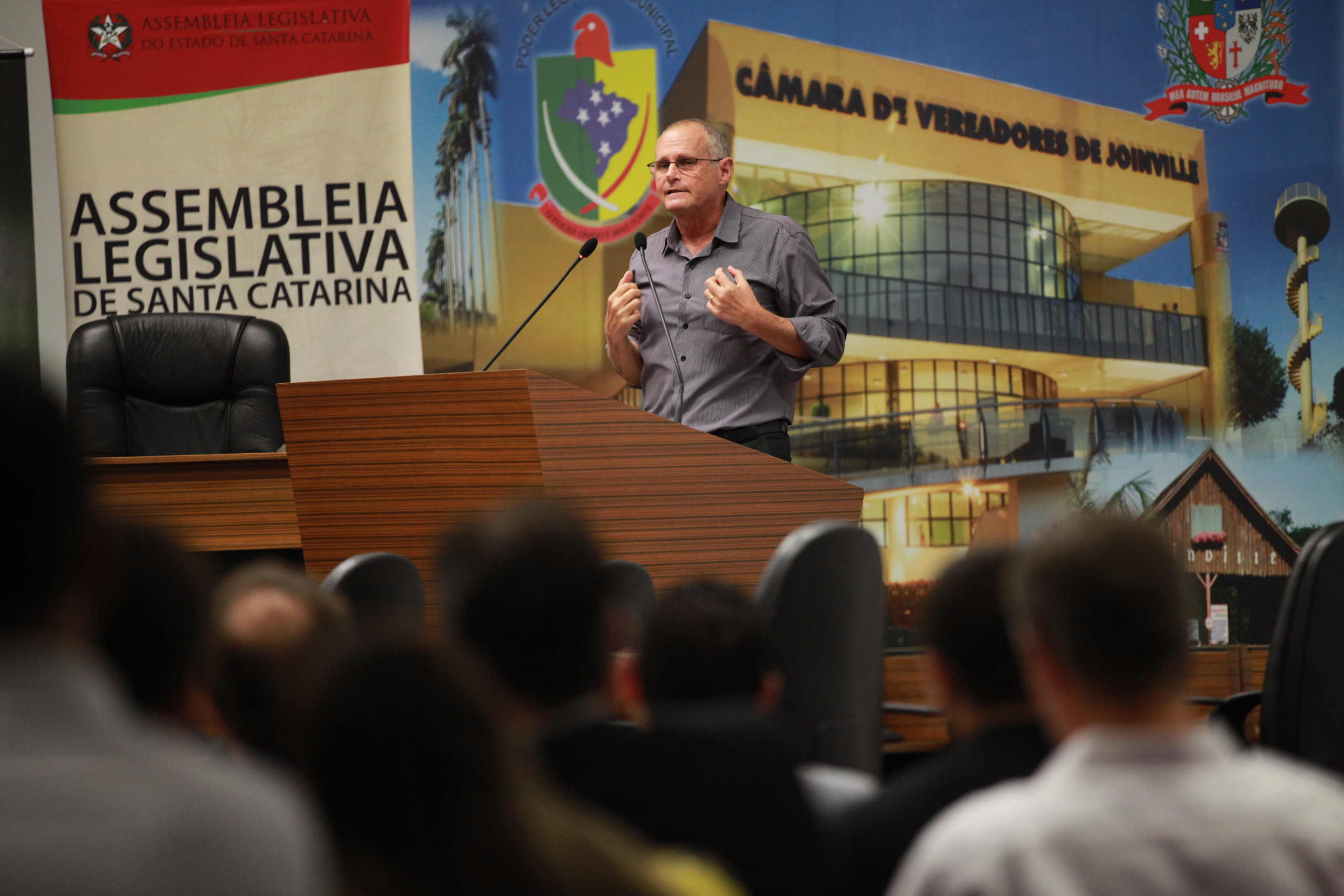 Palestra com José Francisco Beltrame - Joinville-SC