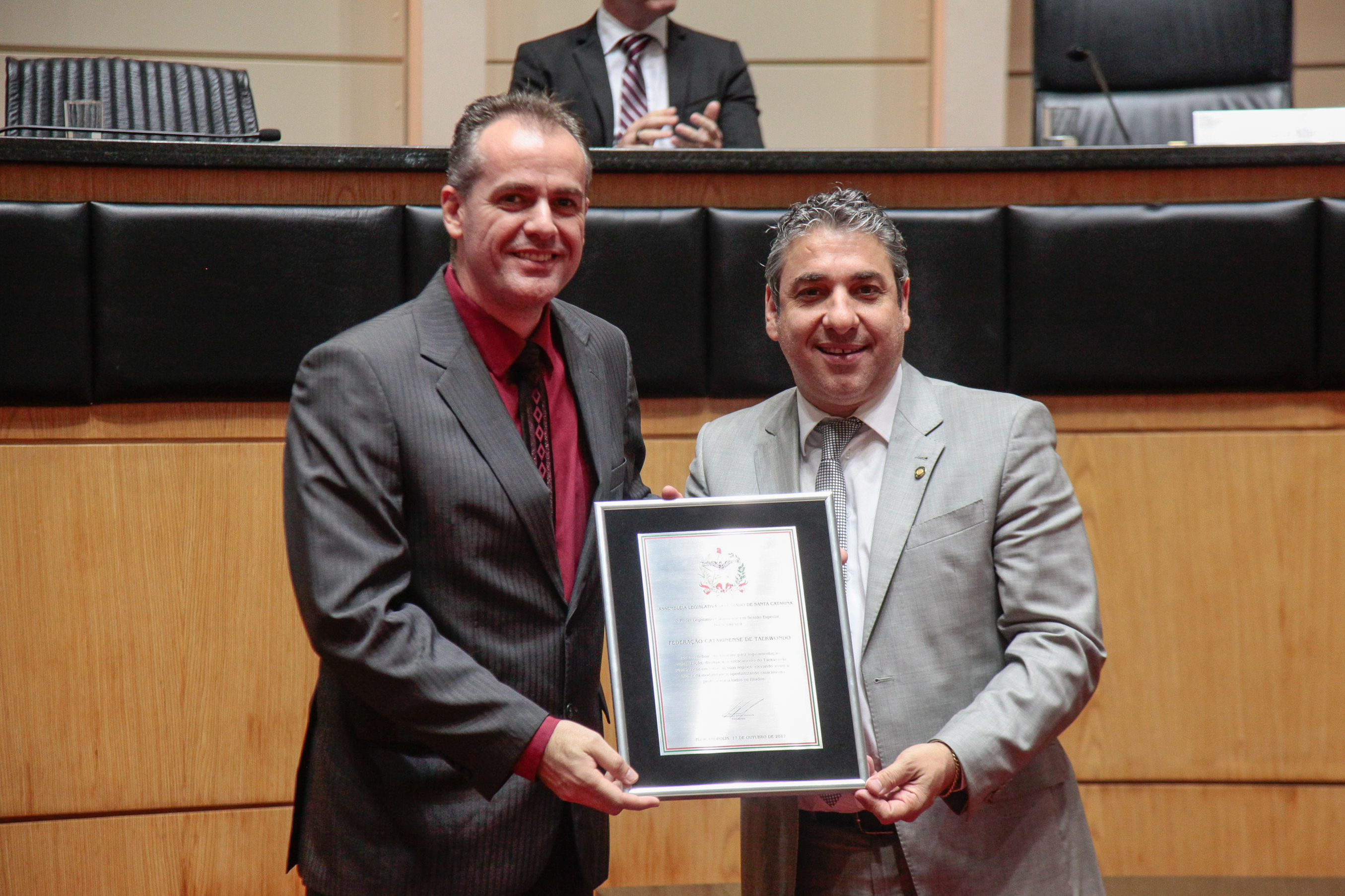 Sessão Especial em homenagem a Federação Estadual de Taekwondo.