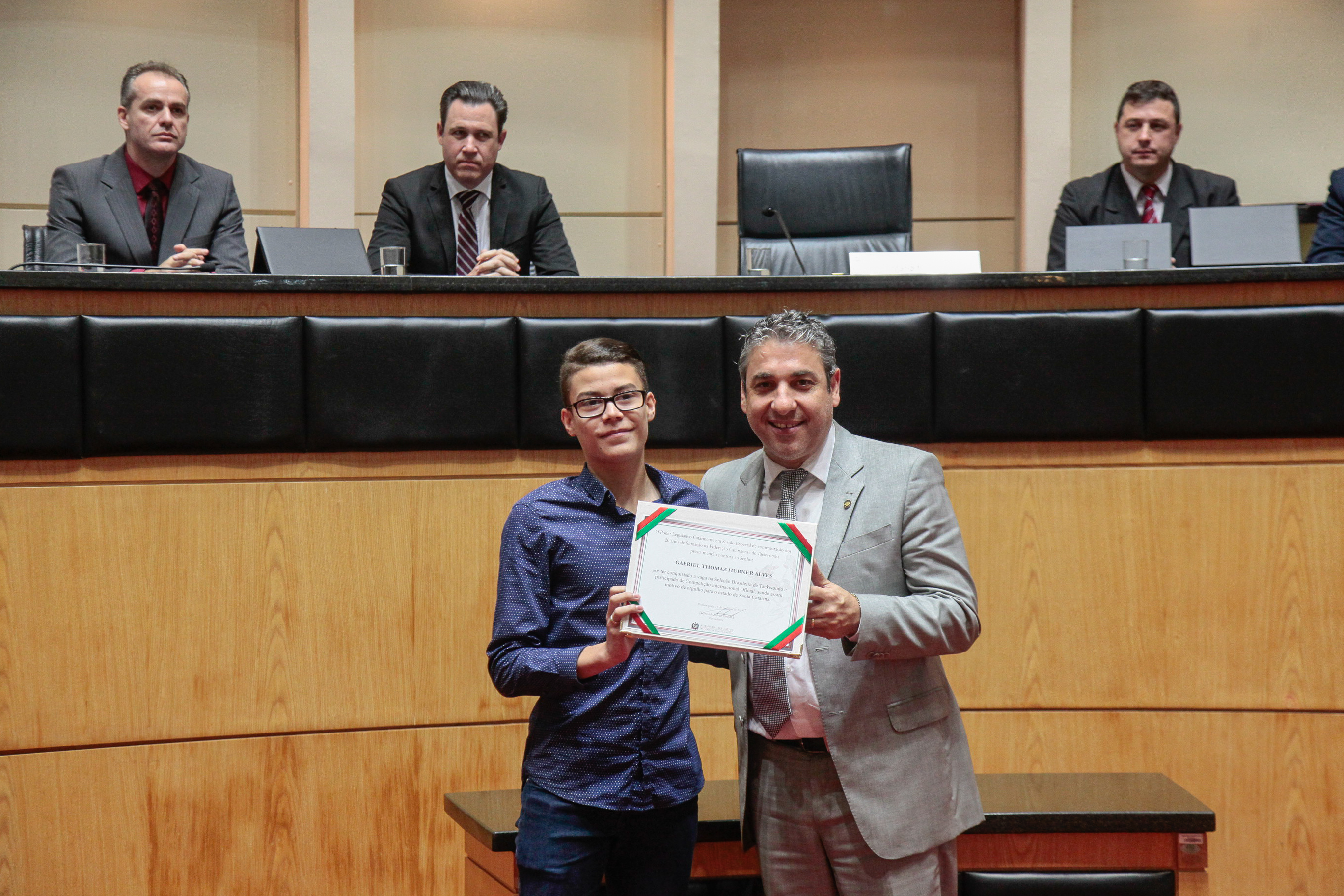 Sessão Especial em homenagem a Federação Estadual de Taekwondo.