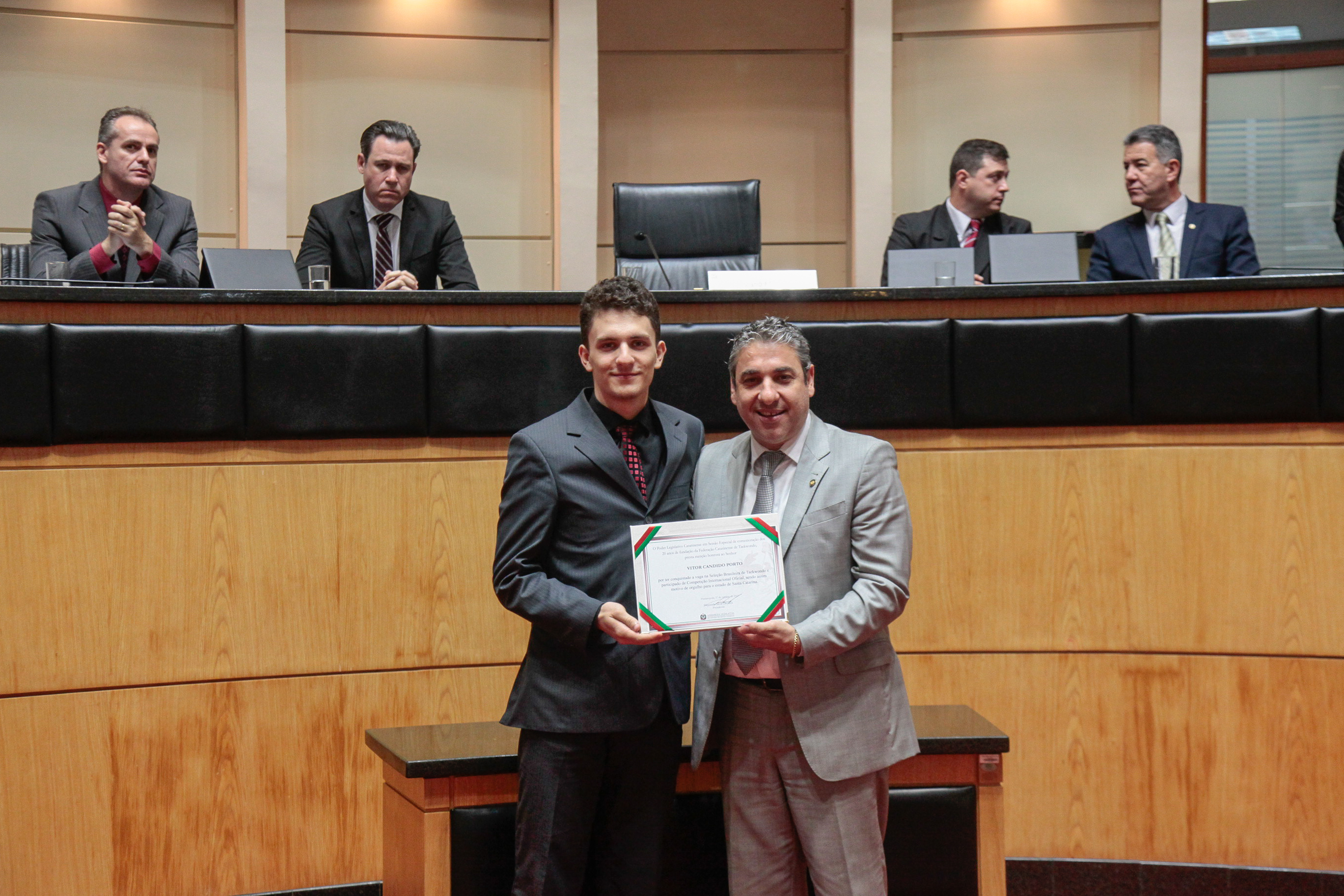 Sessão Especial em homenagem a Federação Estadual de Taekwondo.