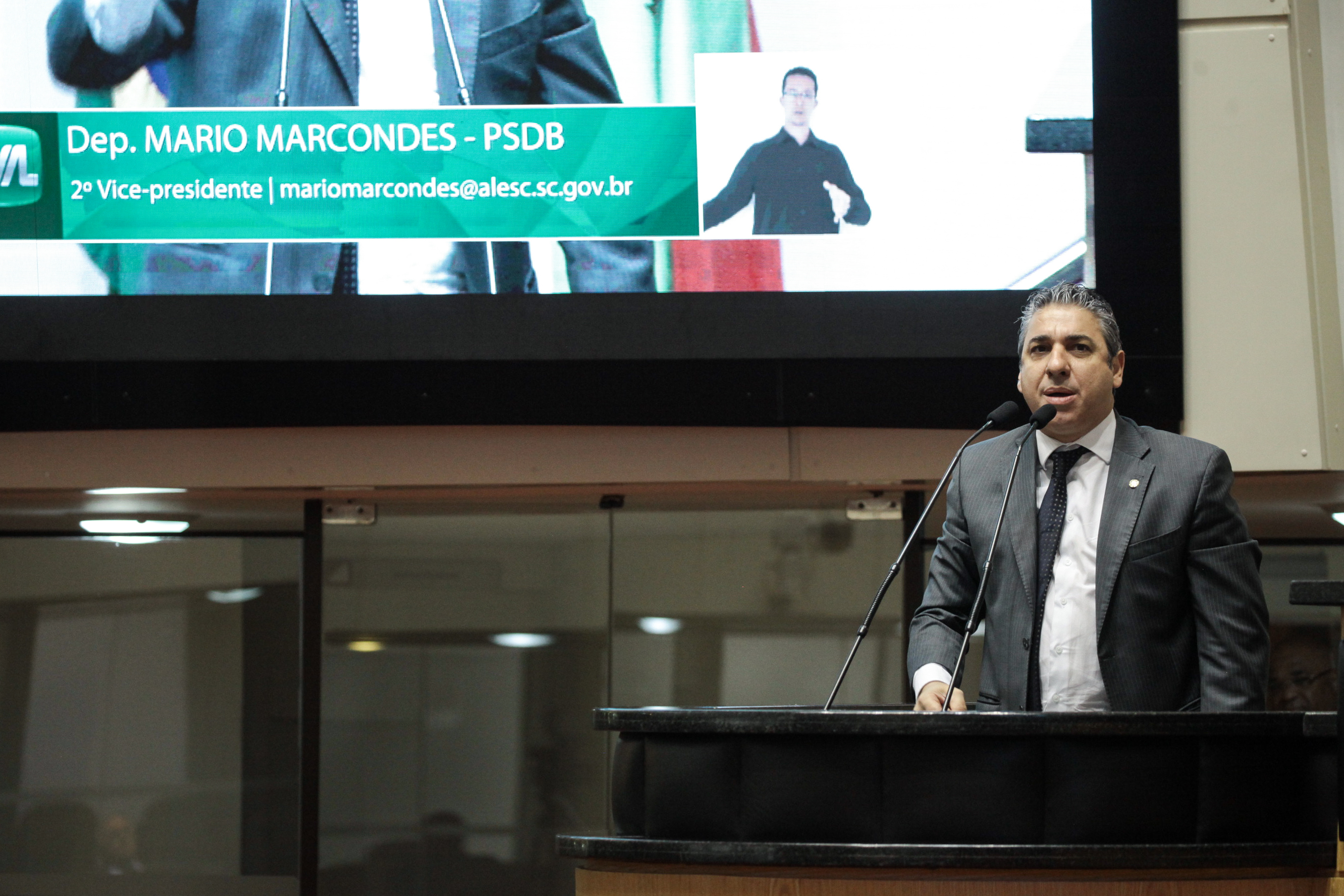 Deputado Mario Marcondes (PSDB). Sessão Ordinária.