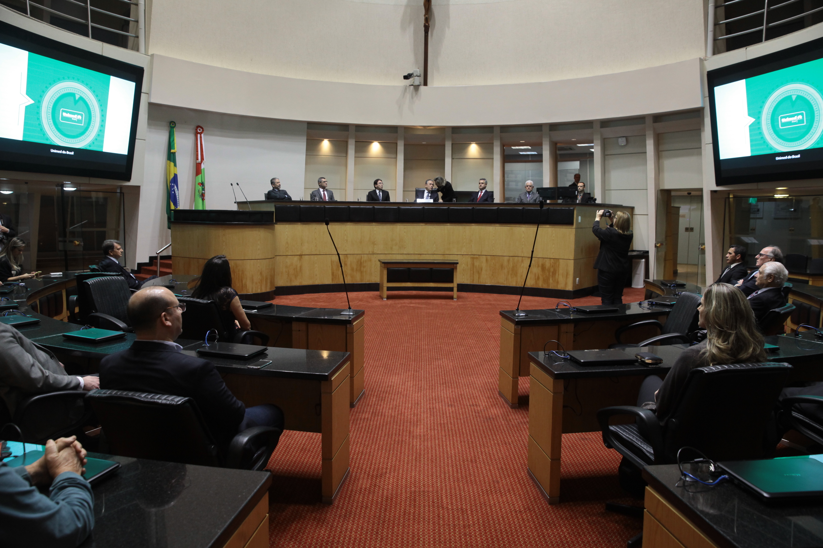 Sessão Especial em homenagem dos 35 anos da Unimed SC