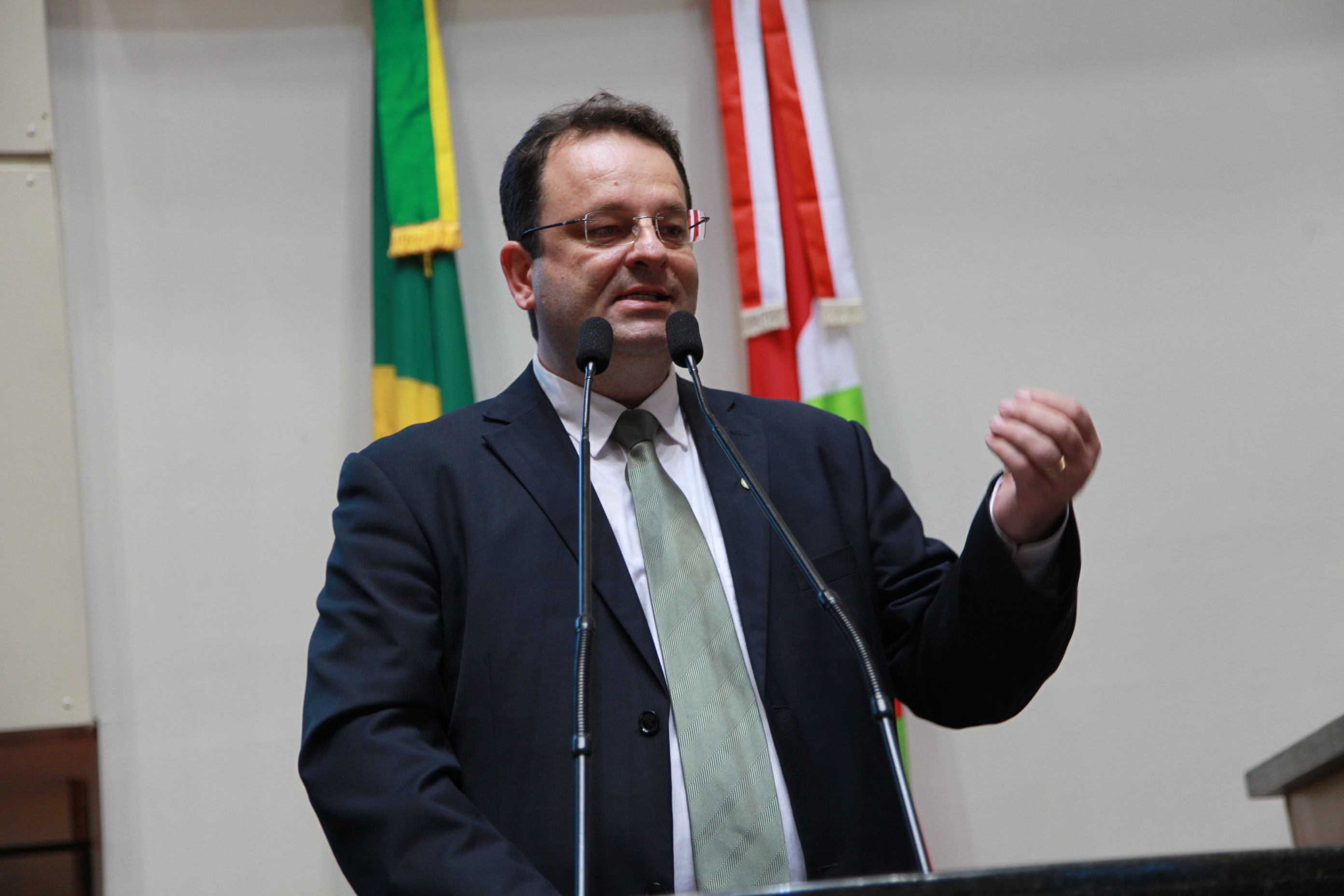 Sessão Especial - Homenagem a ACEF - André Leandro Richter, presidente da ACEF