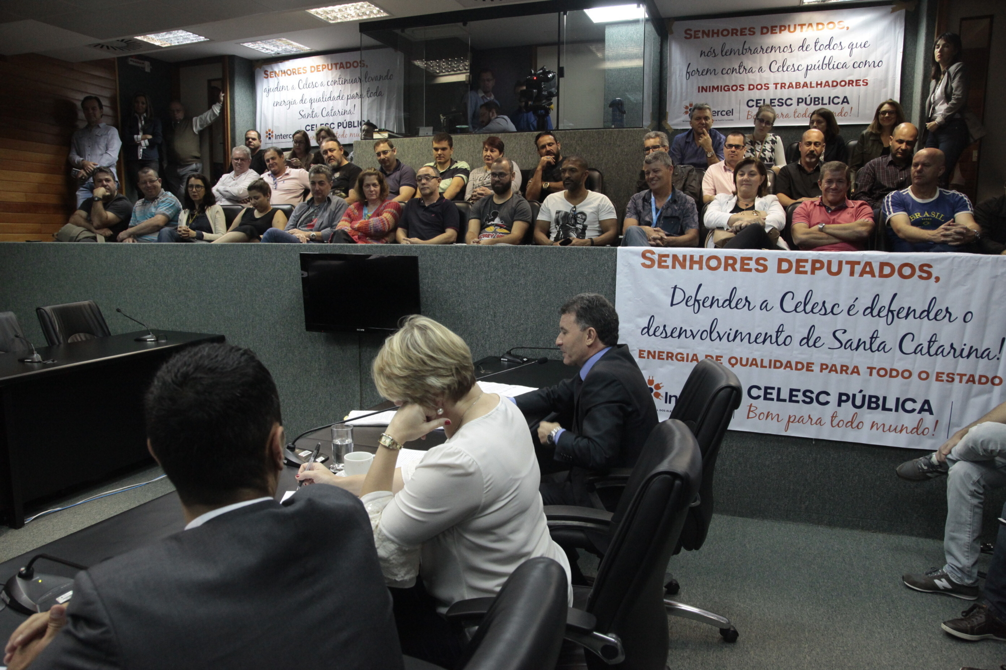 CCJ faz reunião extraordinária sobre projeto do financiamento da Celesc