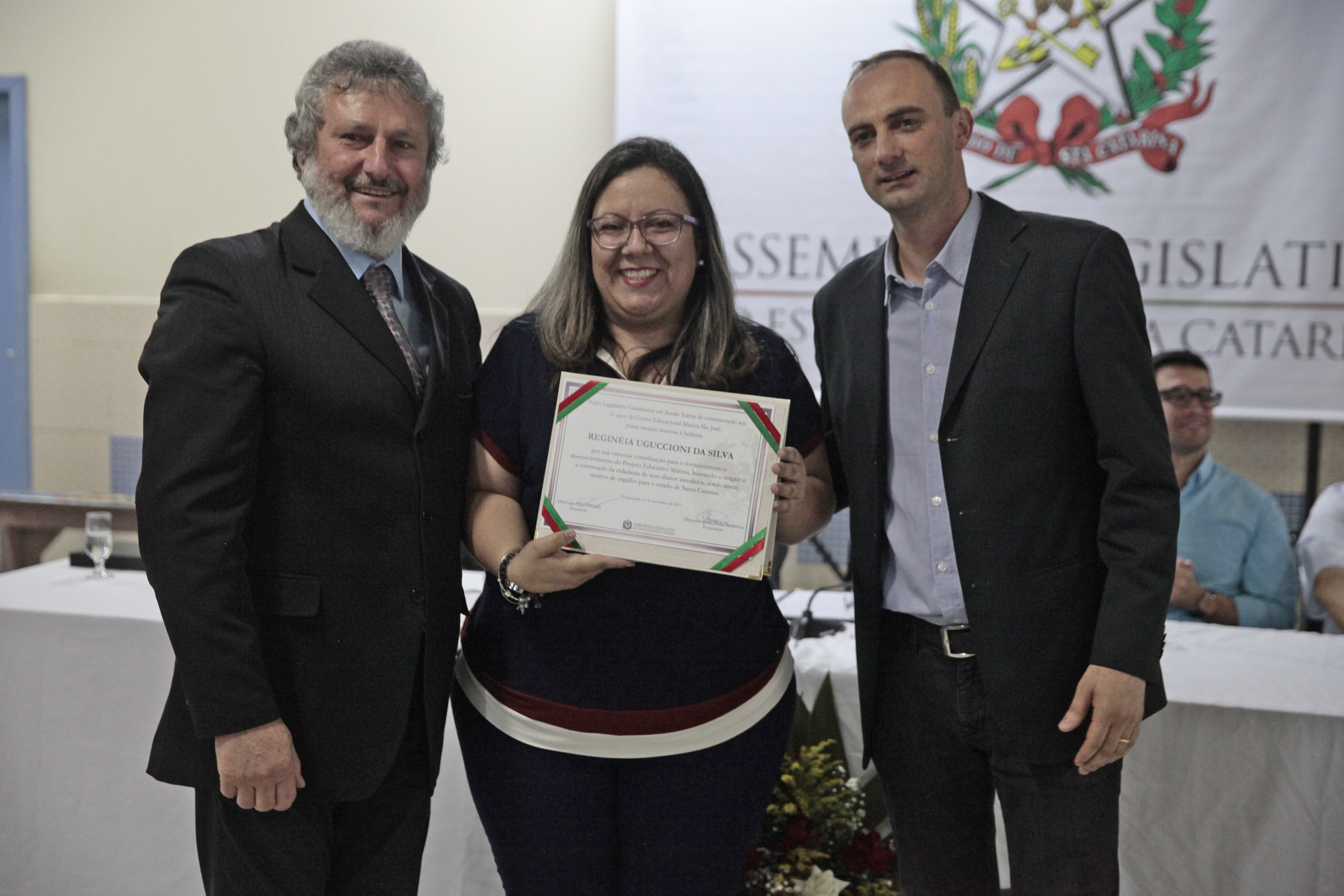Sessão Solene - 21 Anos do Centro Educacional Marista de São José.