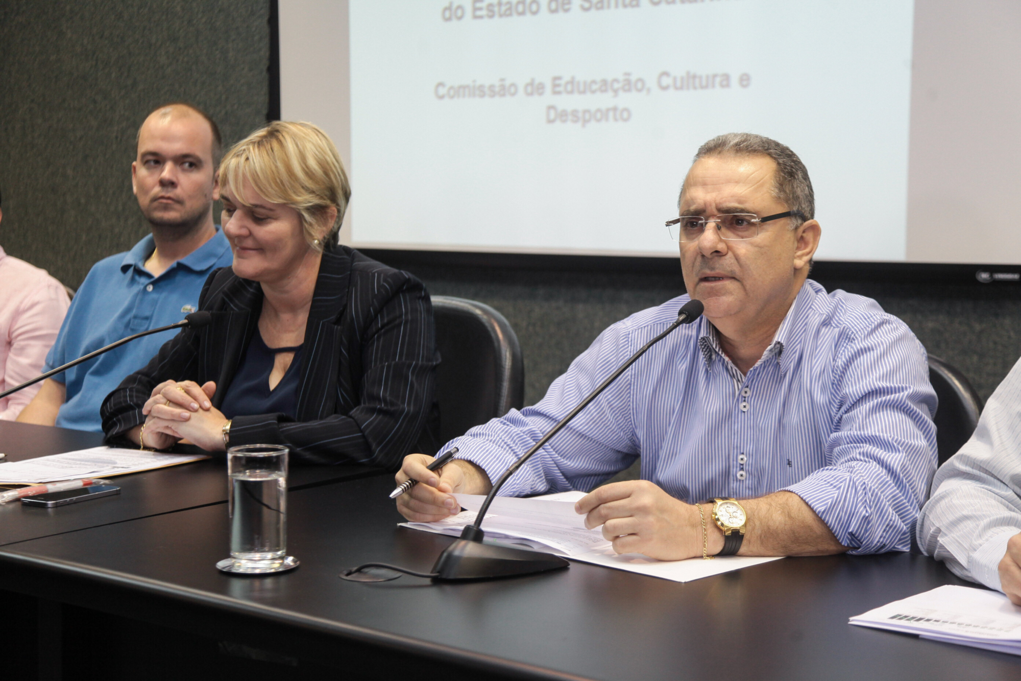 Carlos Magno da Silva Bernardo, presidente do Sinproesc