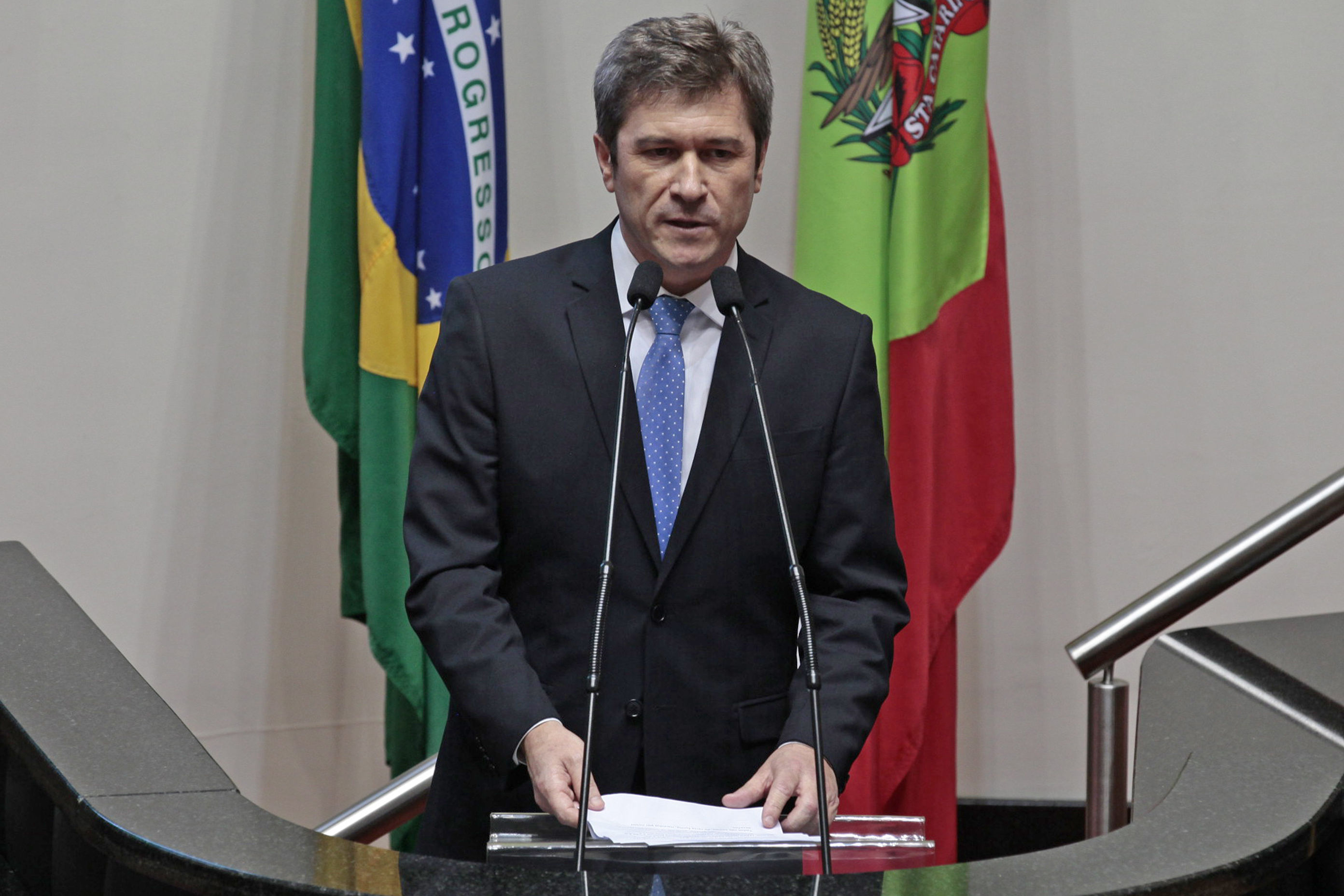 Sessão Ordinária. Deputado José Nei Ascari. Foto: Fábio Queiroz / Agência AL.